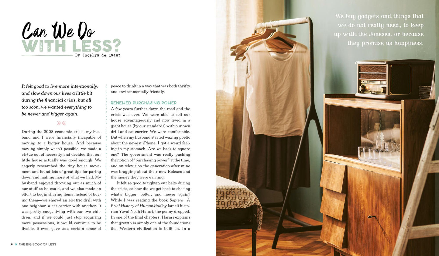 The Big Book of Less: Finding Joy in Living Lighter