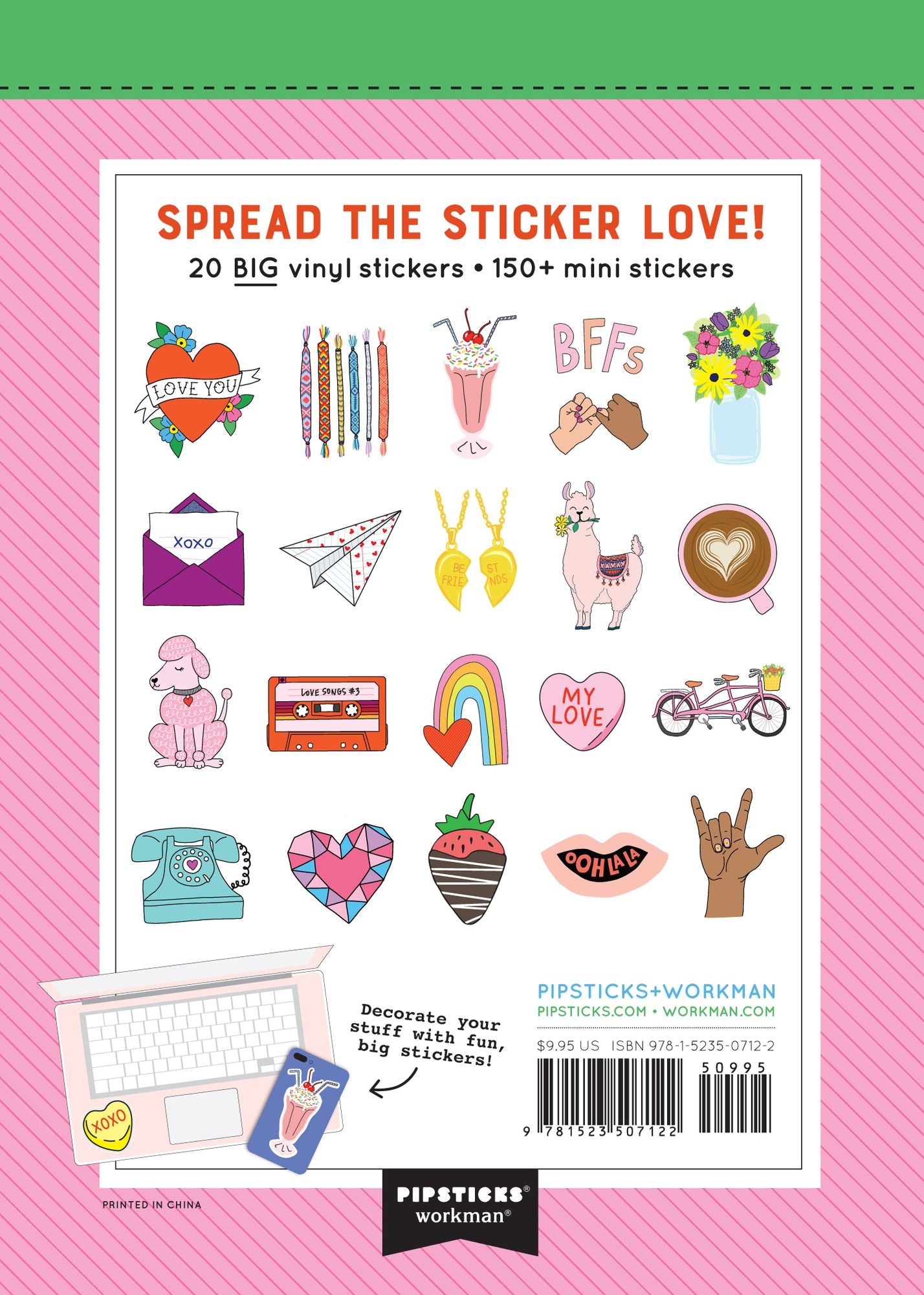 A Little Book of Big Love Stickers