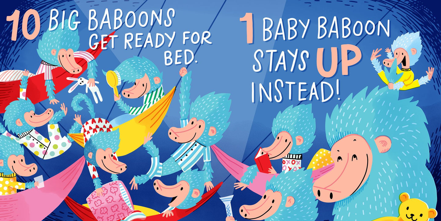 Good Night, Baboon!: A Bedtime Counting Book