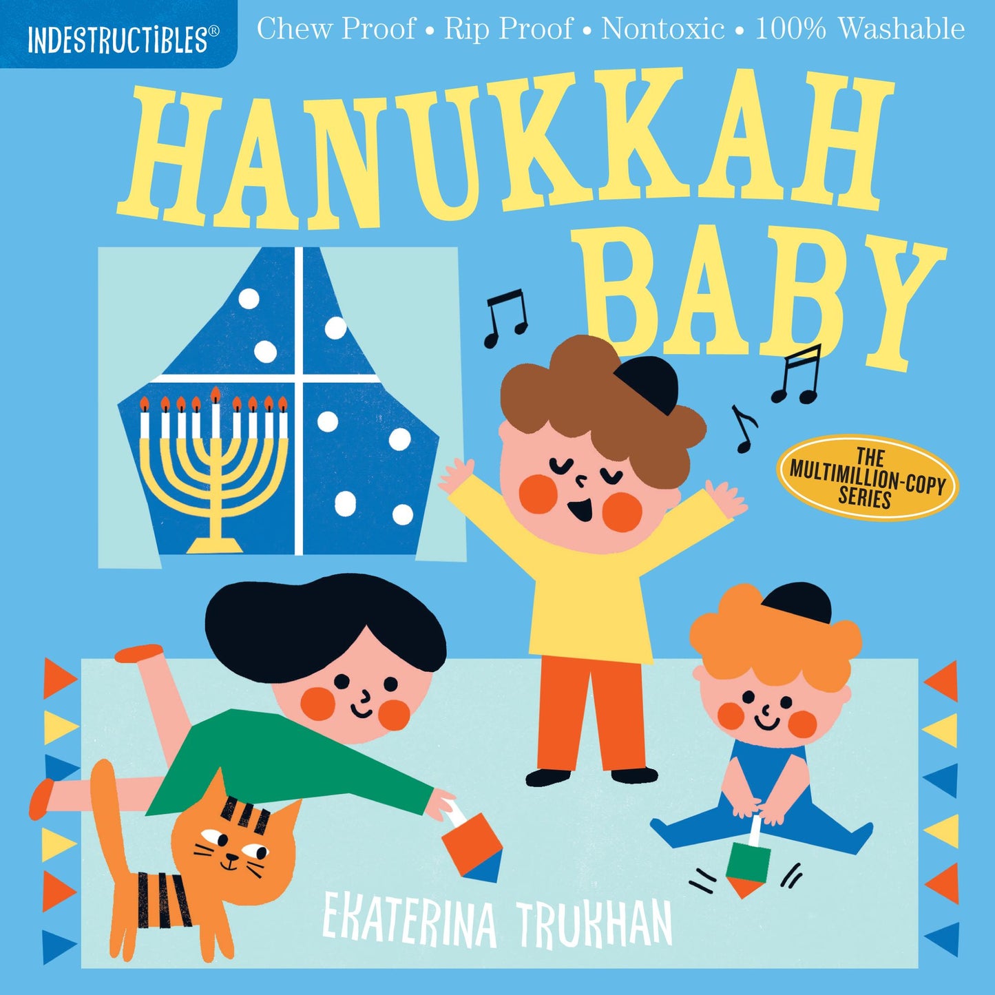 Indestructibles: Hanukkah Baby: Chew Proof * Rip Proof * Nontoxic * 100% Washable (Book for Babies, Newborn Books, Safe to Chew)