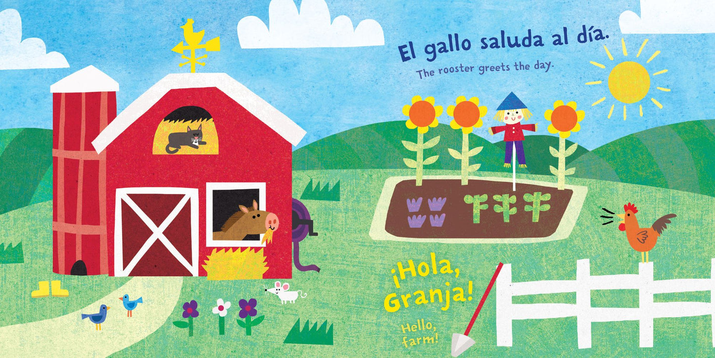 Indestructibles: ¡Hola, granja! / Hello, Farm!: Chew Proof · Rip Proof · Nontoxic · 100% Washable (Book for Babies, Newborn Books, Safe to Chew)