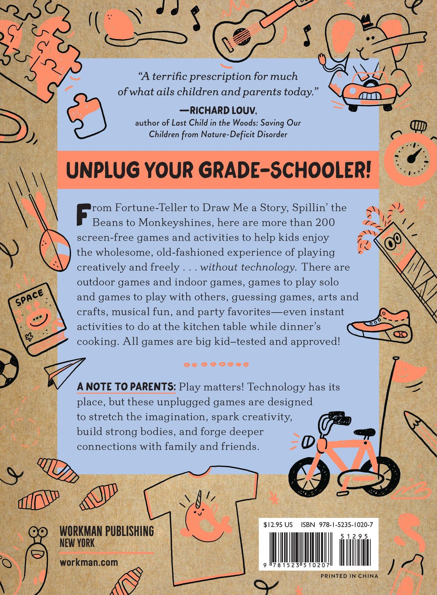 Unplugged Play: Grade School: 235 Games & Activites for Ages 6-10
