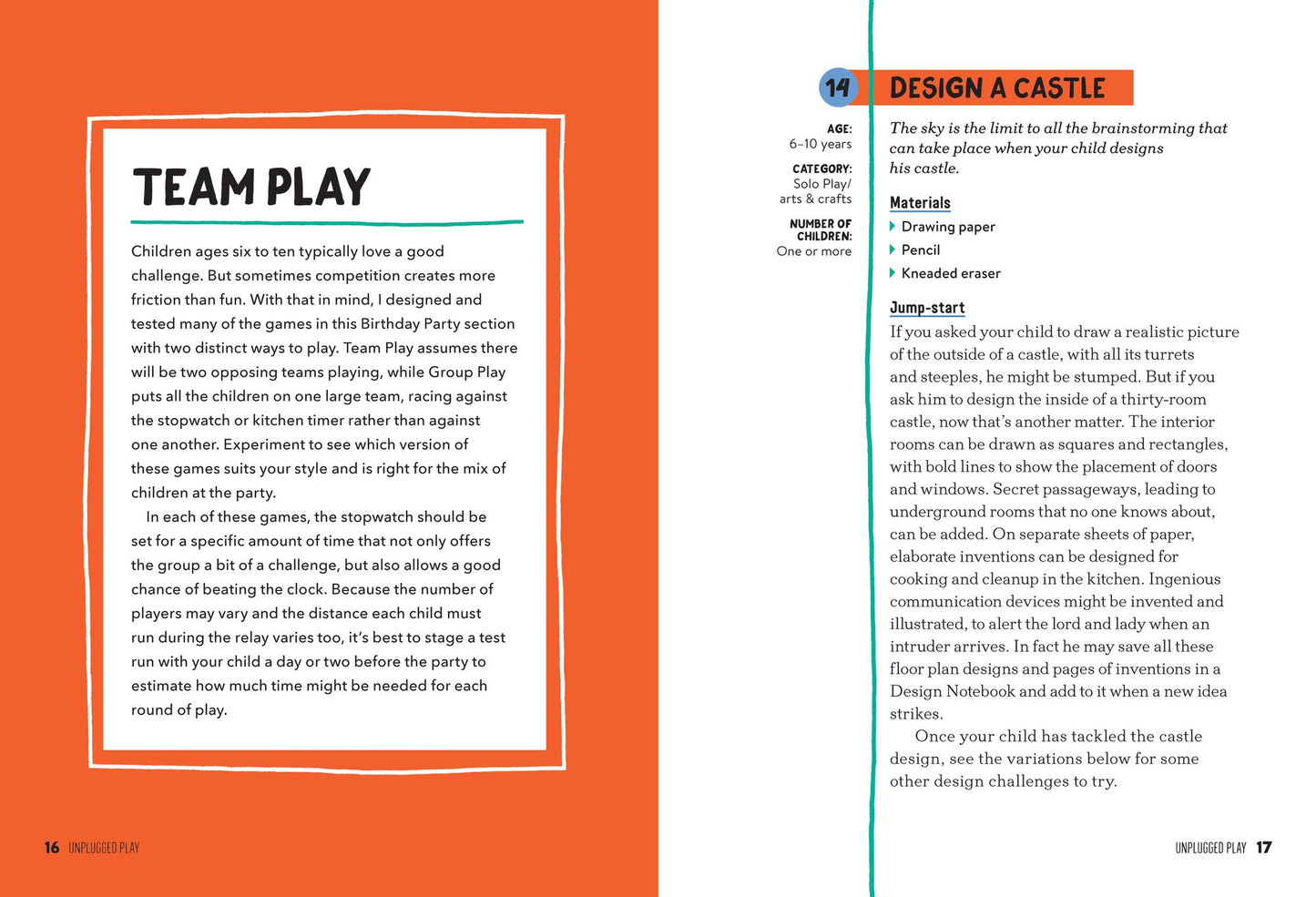 Unplugged Play: Grade School: 235 Games & Activites for Ages 6-10