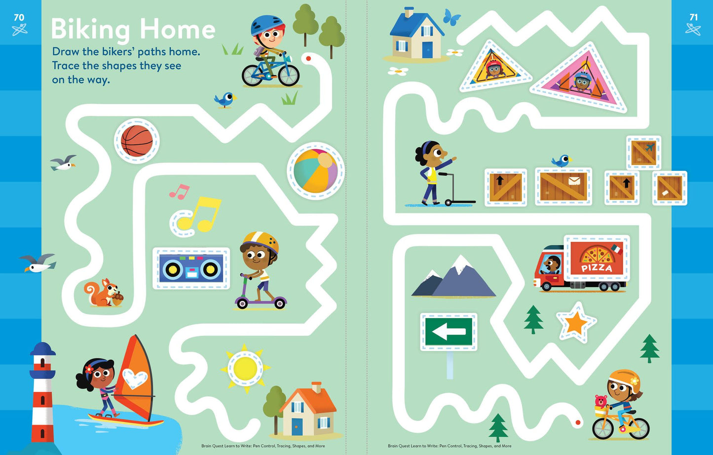 Brain Quest Learn to Write: Pen Control, Tracing, Shapes, and More