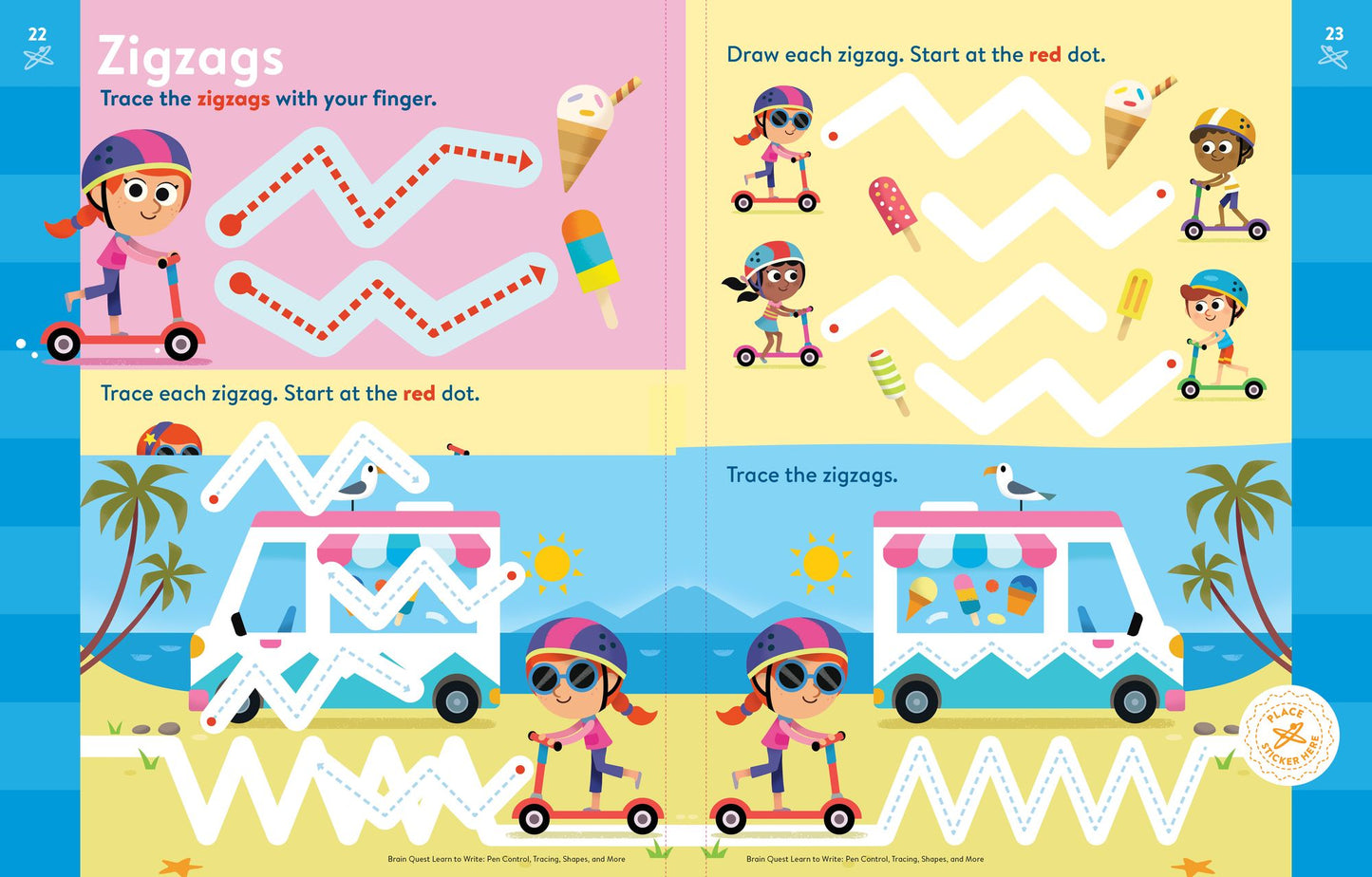 Brain Quest Learn to Write: Pen Control, Tracing, Shapes, and More