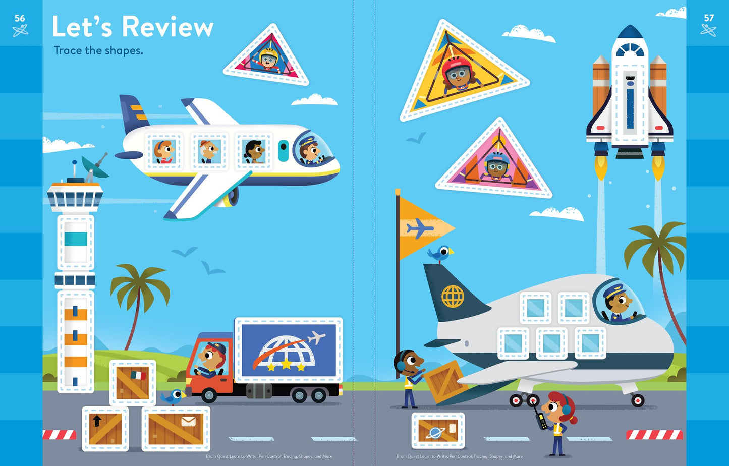 Brain Quest Learn to Write: Pen Control, Tracing, Shapes, and More