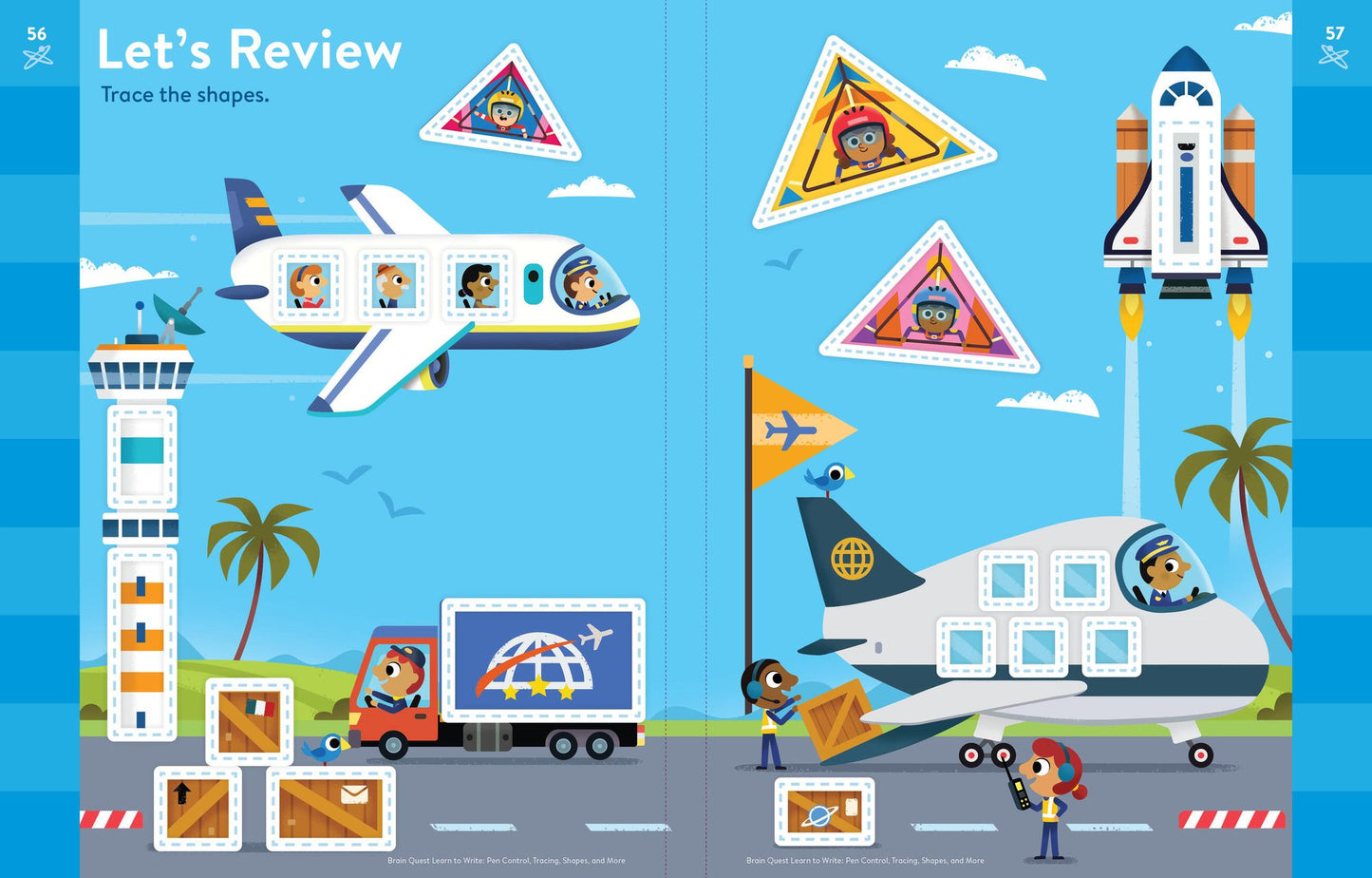 Brain Quest Learn to Write: Pen Control, Tracing, Shapes, and More