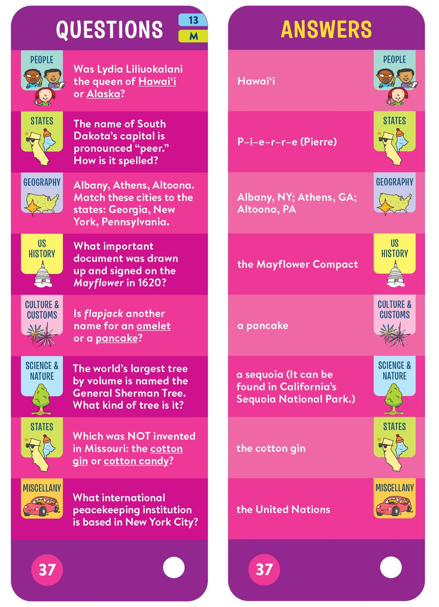Brain Quest For the Car Smart Cards Revised 5th Edition