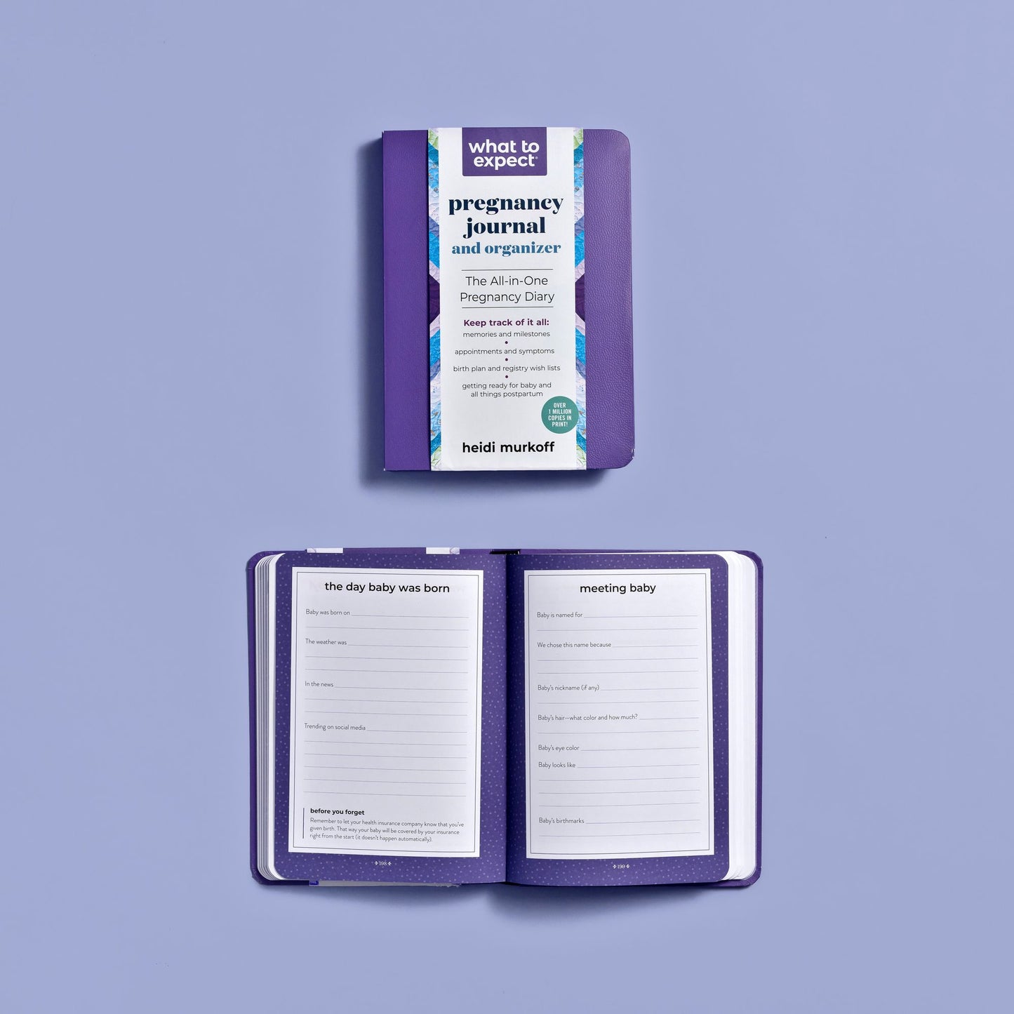 What to Expect Pregnancy Journal & Organizer: The All-in-One Pregnancy Diary