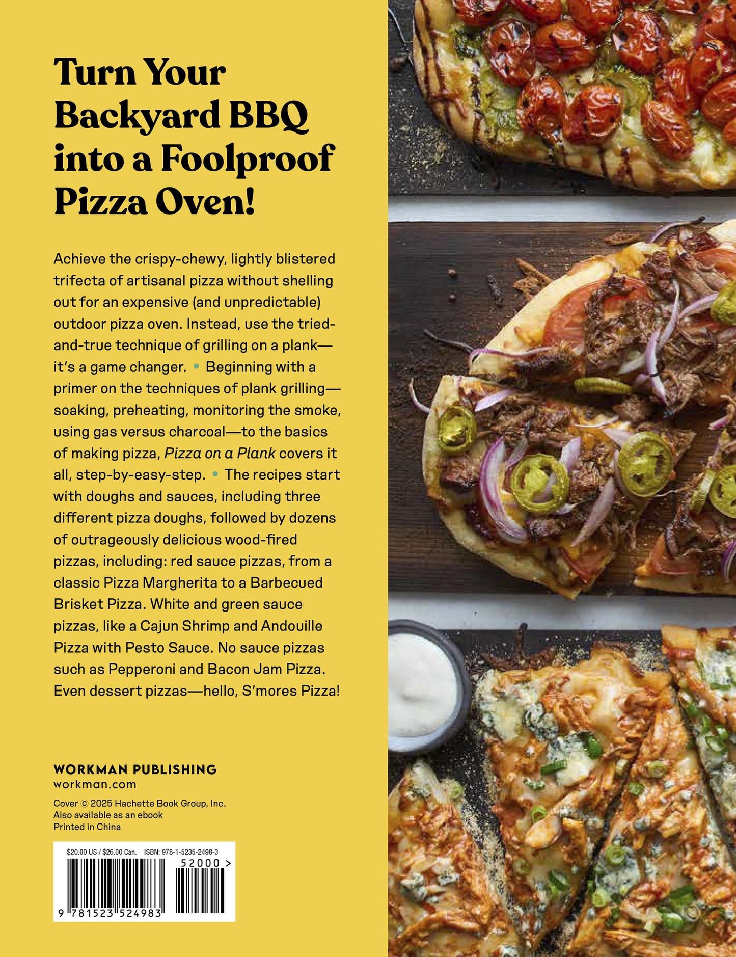 Pizza on a Plank: Make Wood-Fired Pizza on Your Grill!