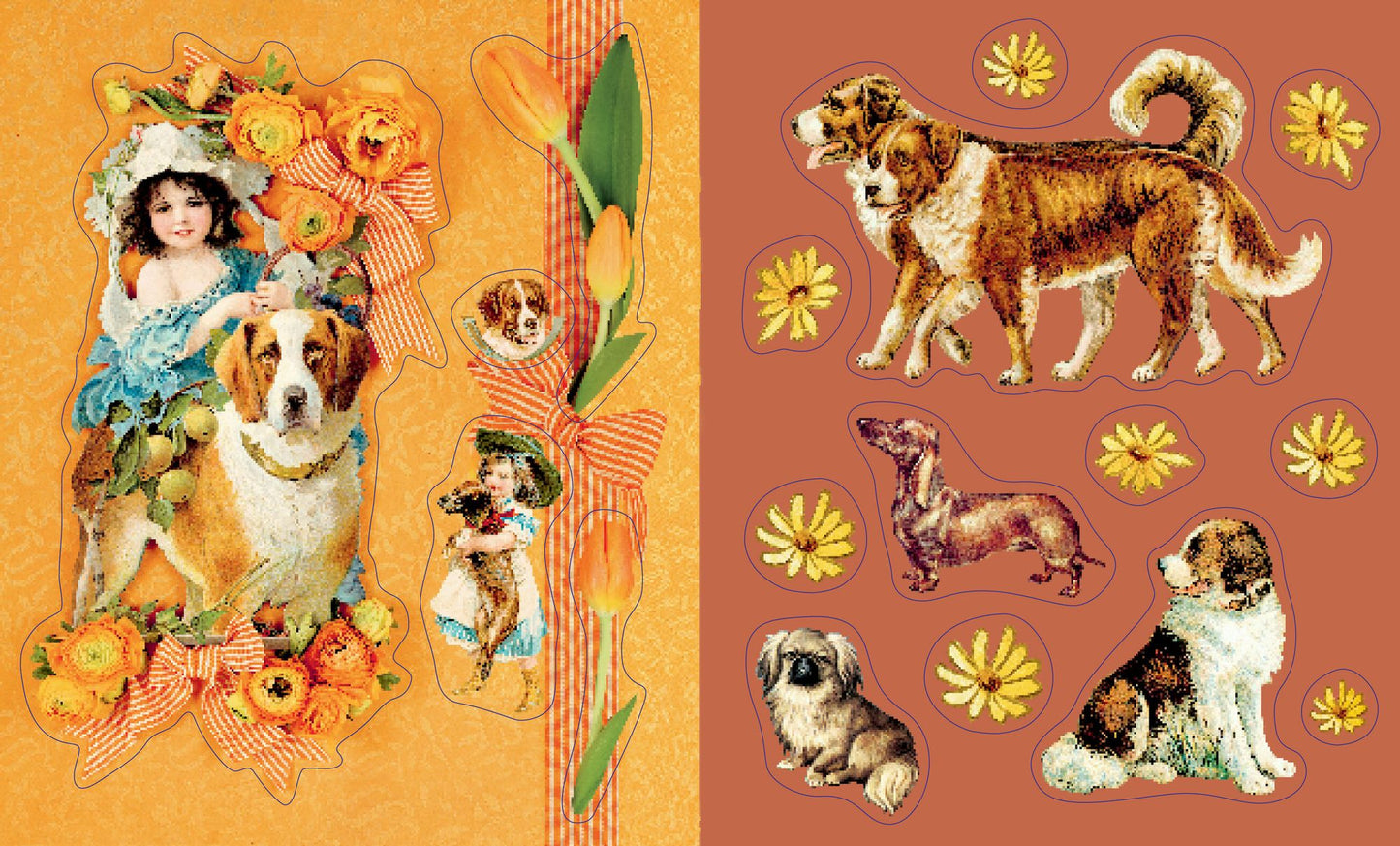 Cynthia Hart's Victoriana Dogs: The Sticker Book
