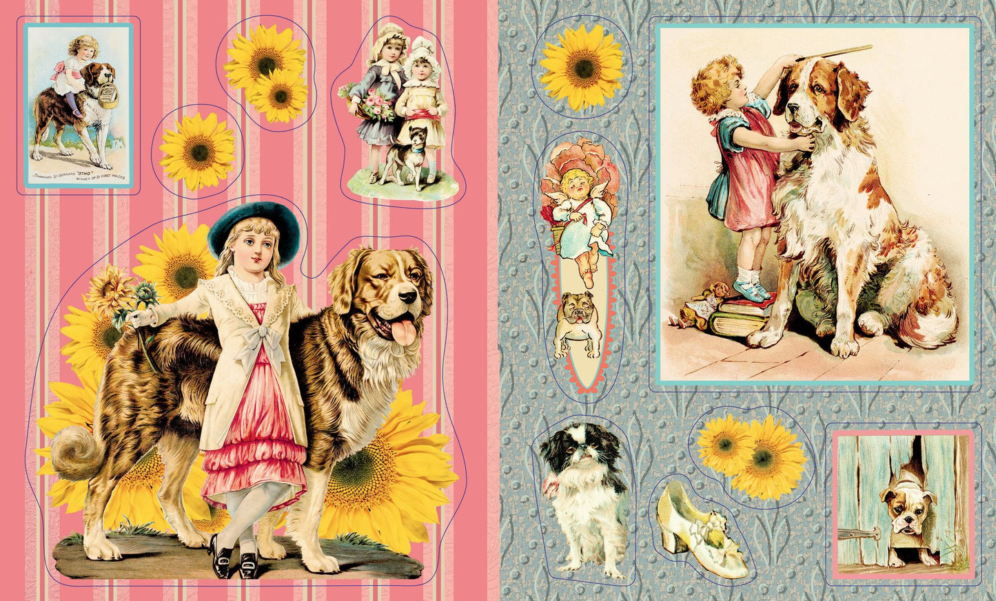 Cynthia Hart's Victoriana Dogs: The Sticker Book