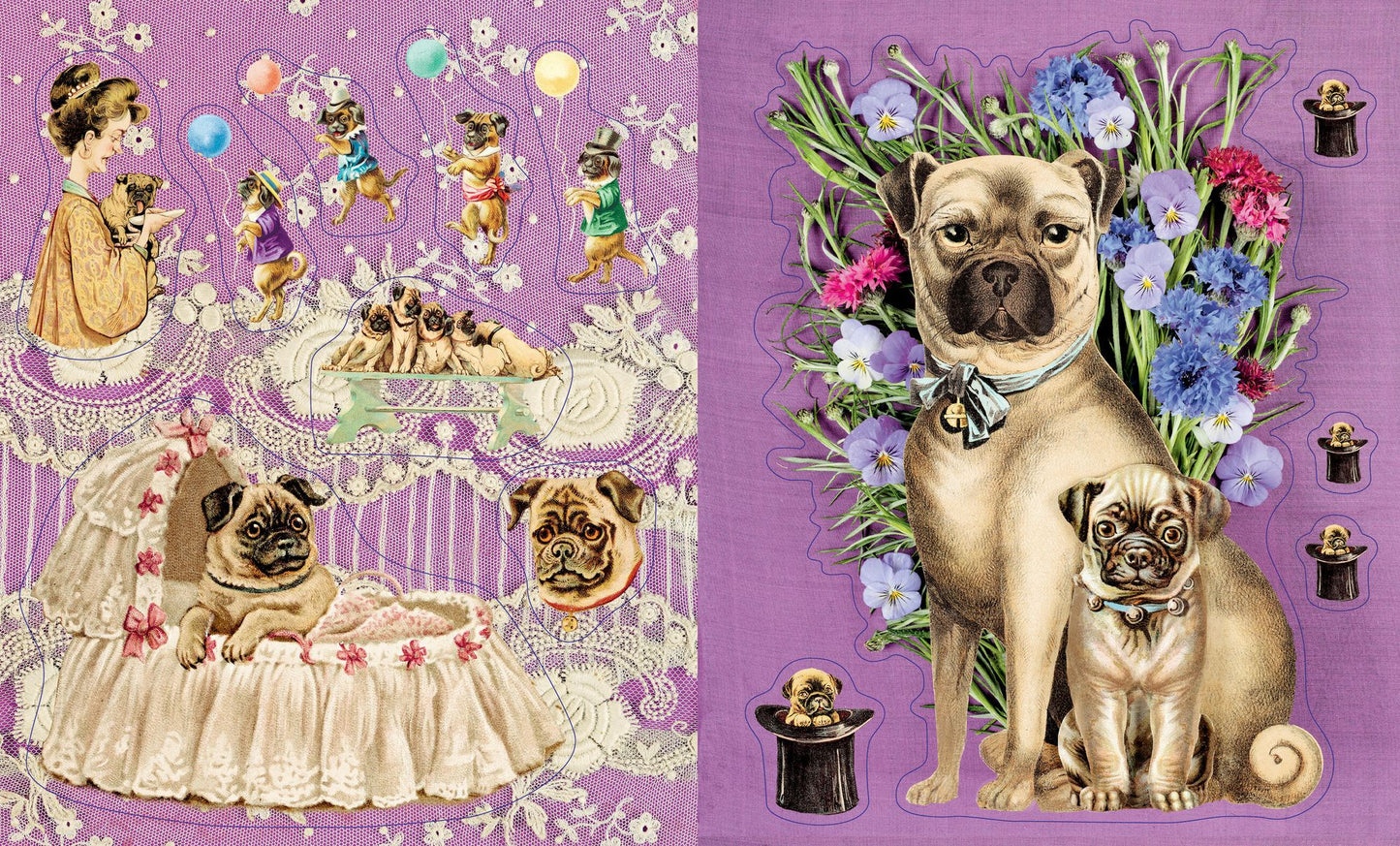 Cynthia Hart's Victoriana Dogs: The Sticker Book