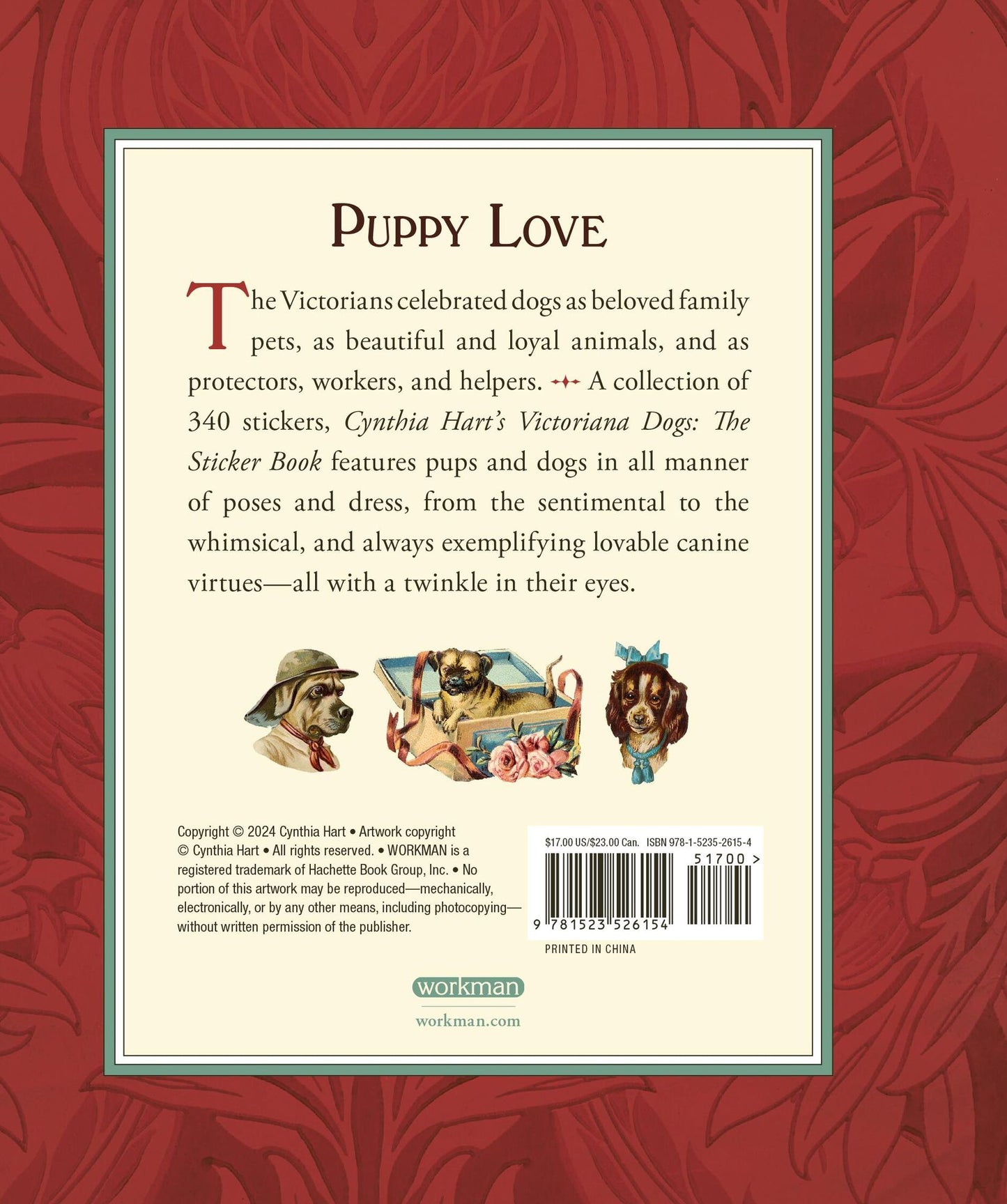 Cynthia Hart's Victoriana Dogs: The Sticker Book