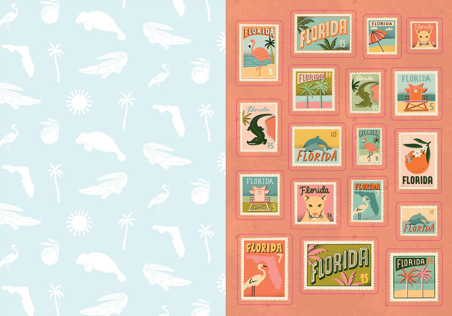 I Love Florida Sticker Book: 350+ Stickers Celebrating the Sunshine State