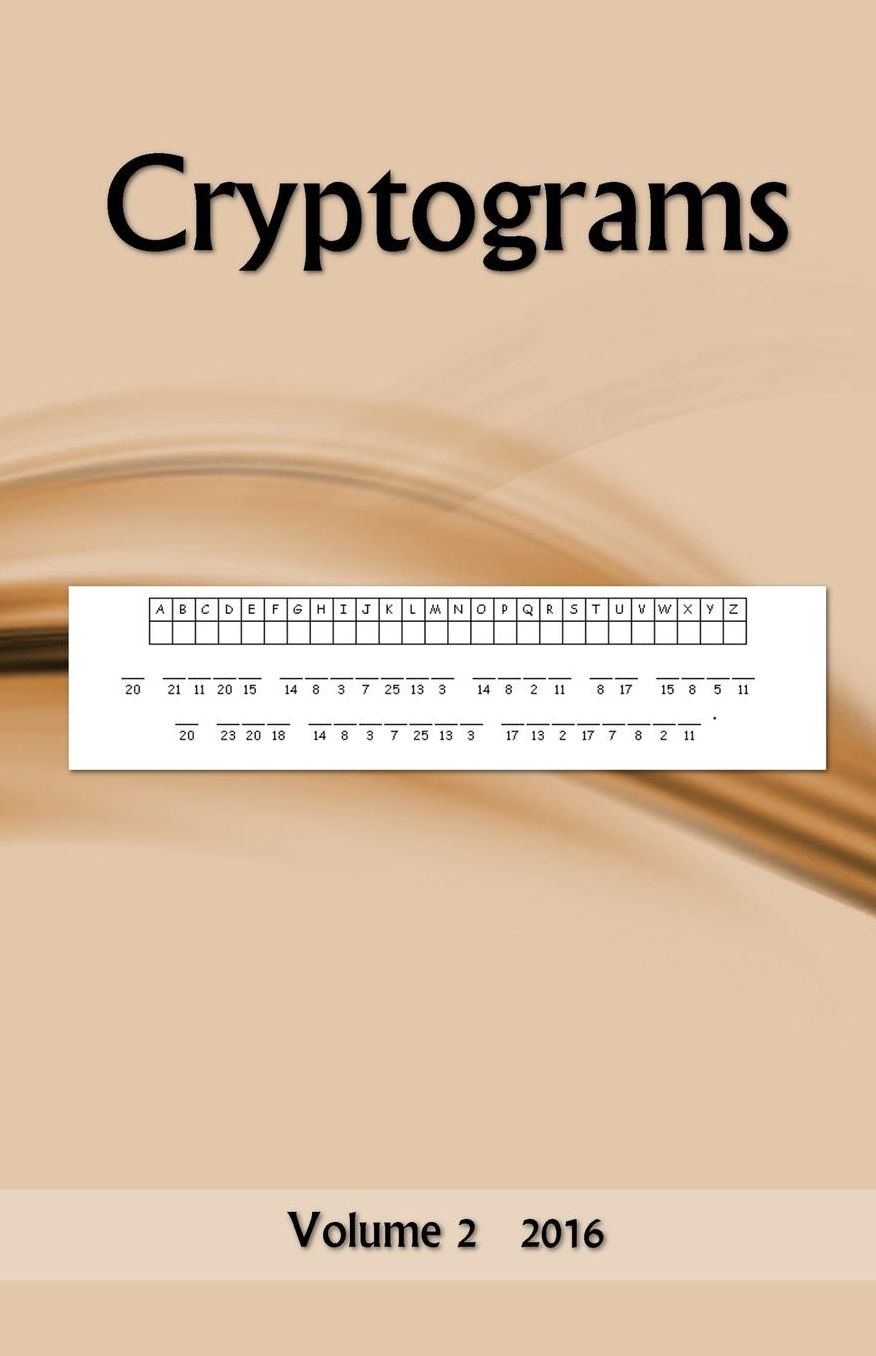 Cryptograms: Volume 2 2016