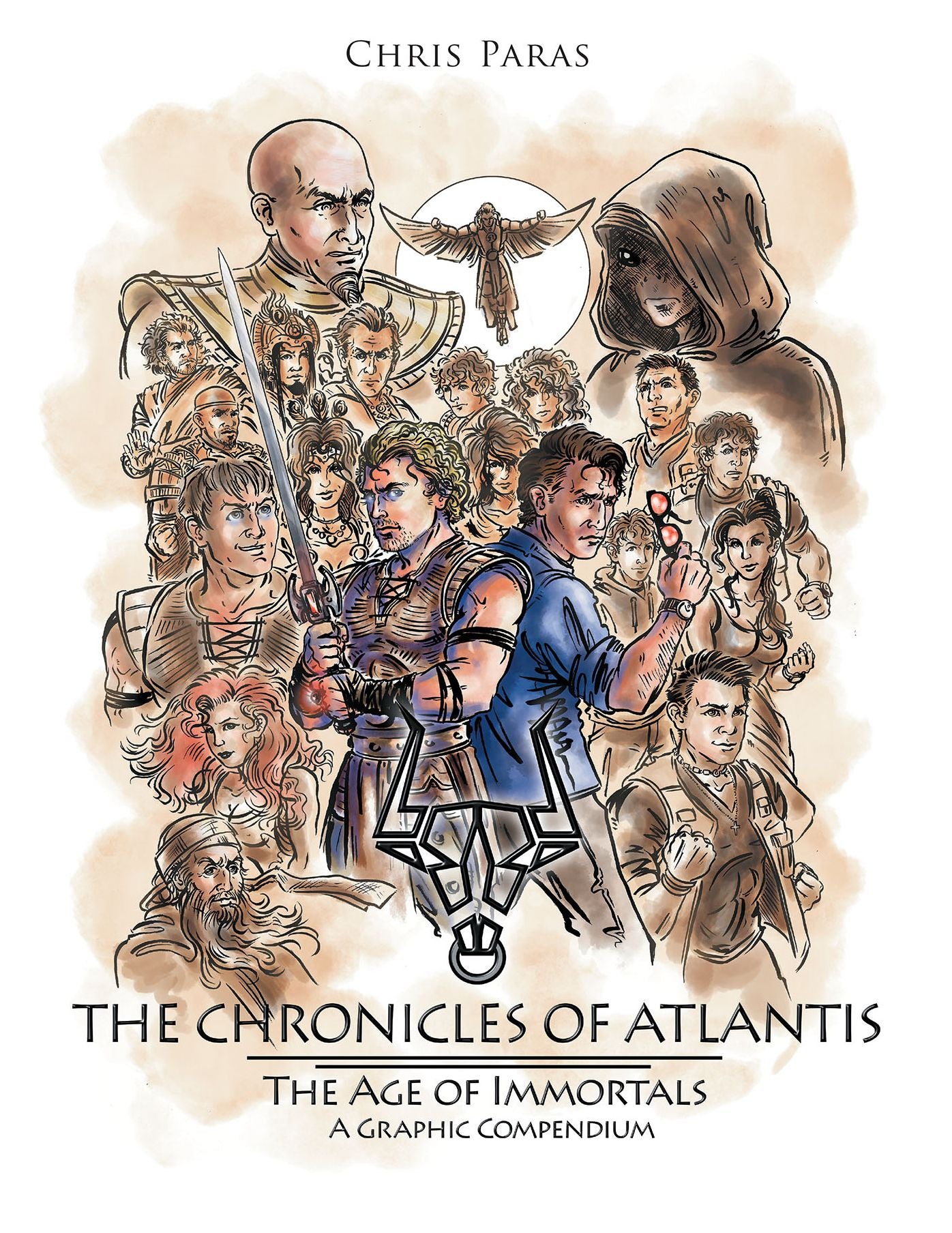 The Chronicles of Atlantis: A Graphic Compendium (PagePerfect NOOK Book)