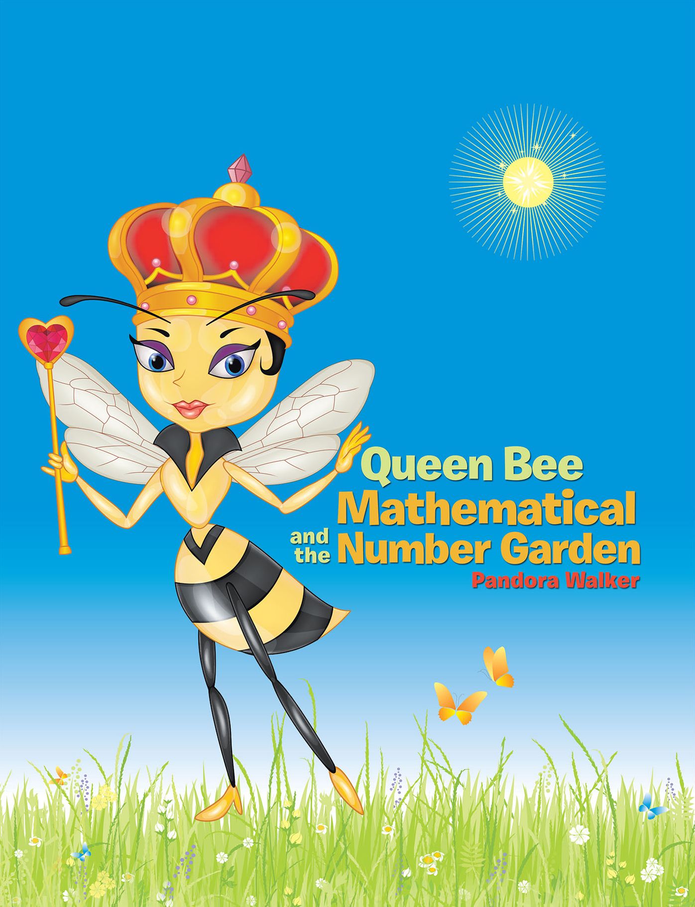 Queen Bee Mathematical and the Number Garden