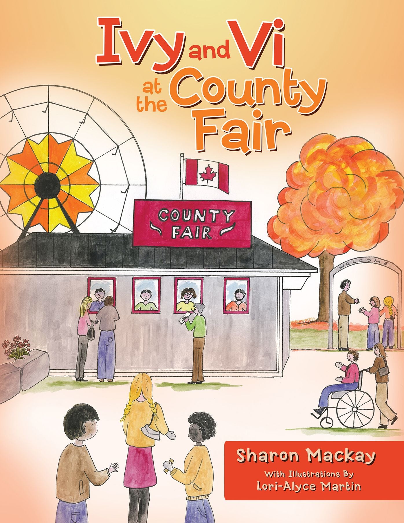 Ivy and Vi at the County Fair (PagePerfect NOOK Book)