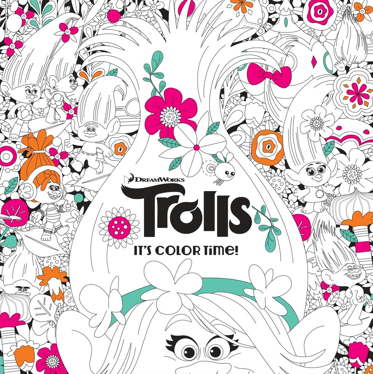 The Official Trolls Coloring Book (DreamWorks Trolls)