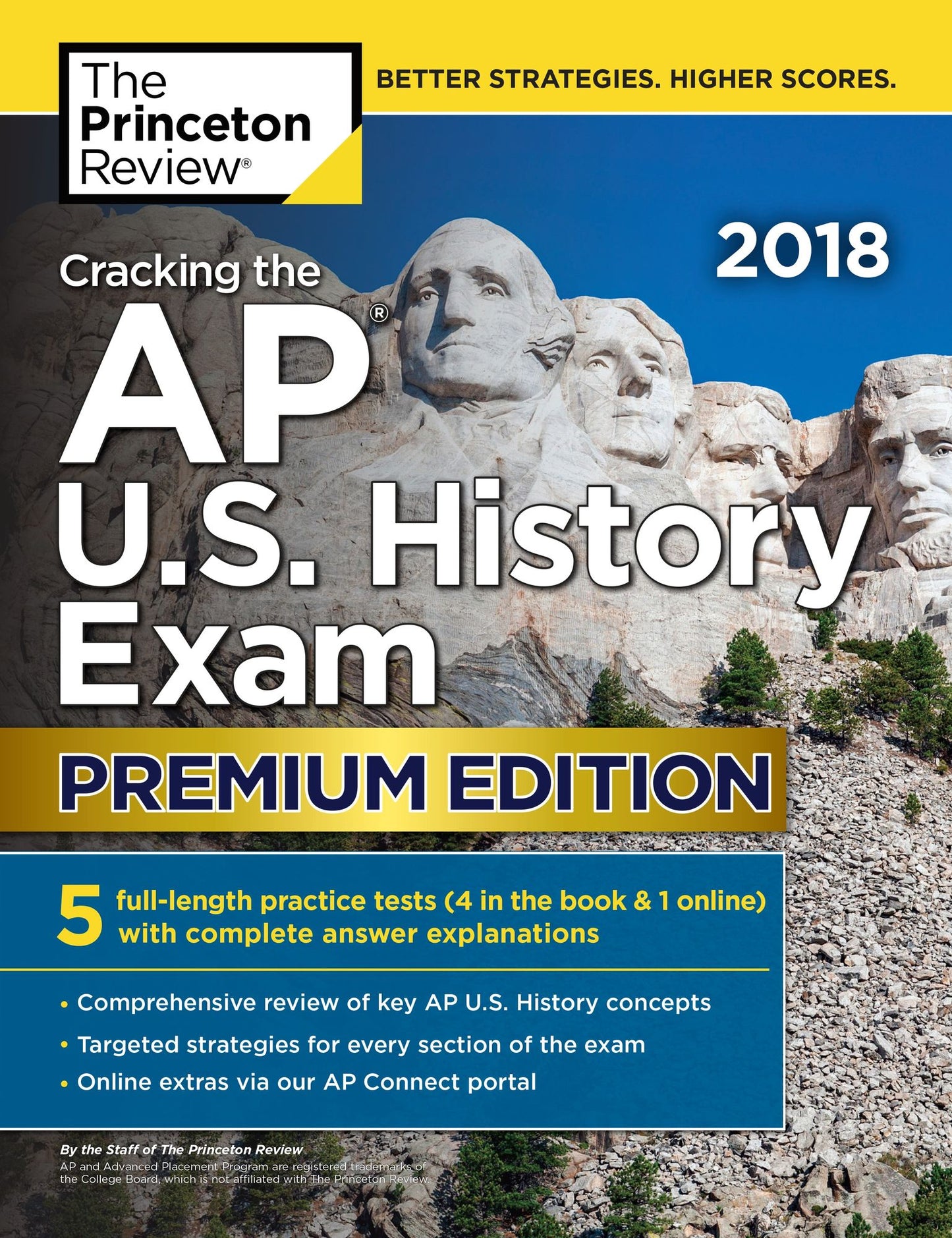 Cracking the AP U.S. History Exam 2018, Premium Edition