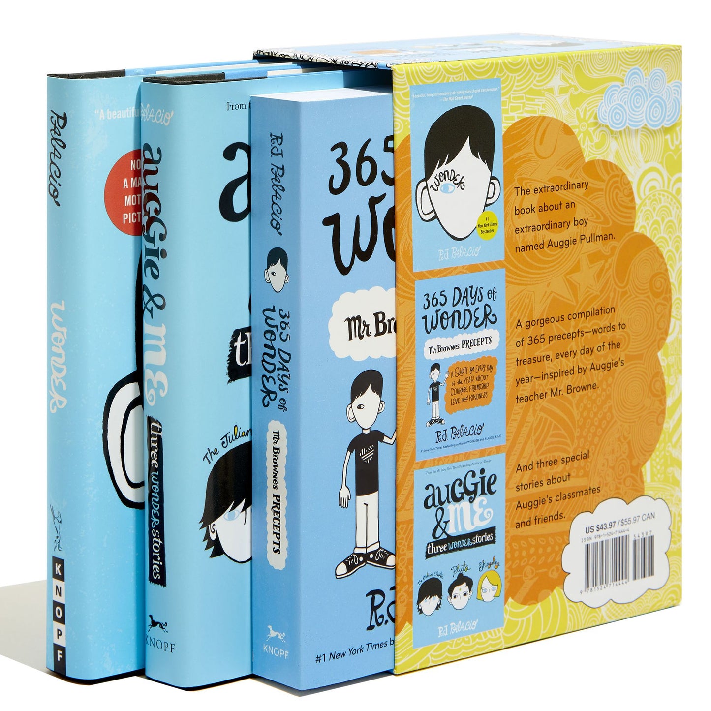 Wonder, Auggie & Me, 365 Days of Wonder boxed set