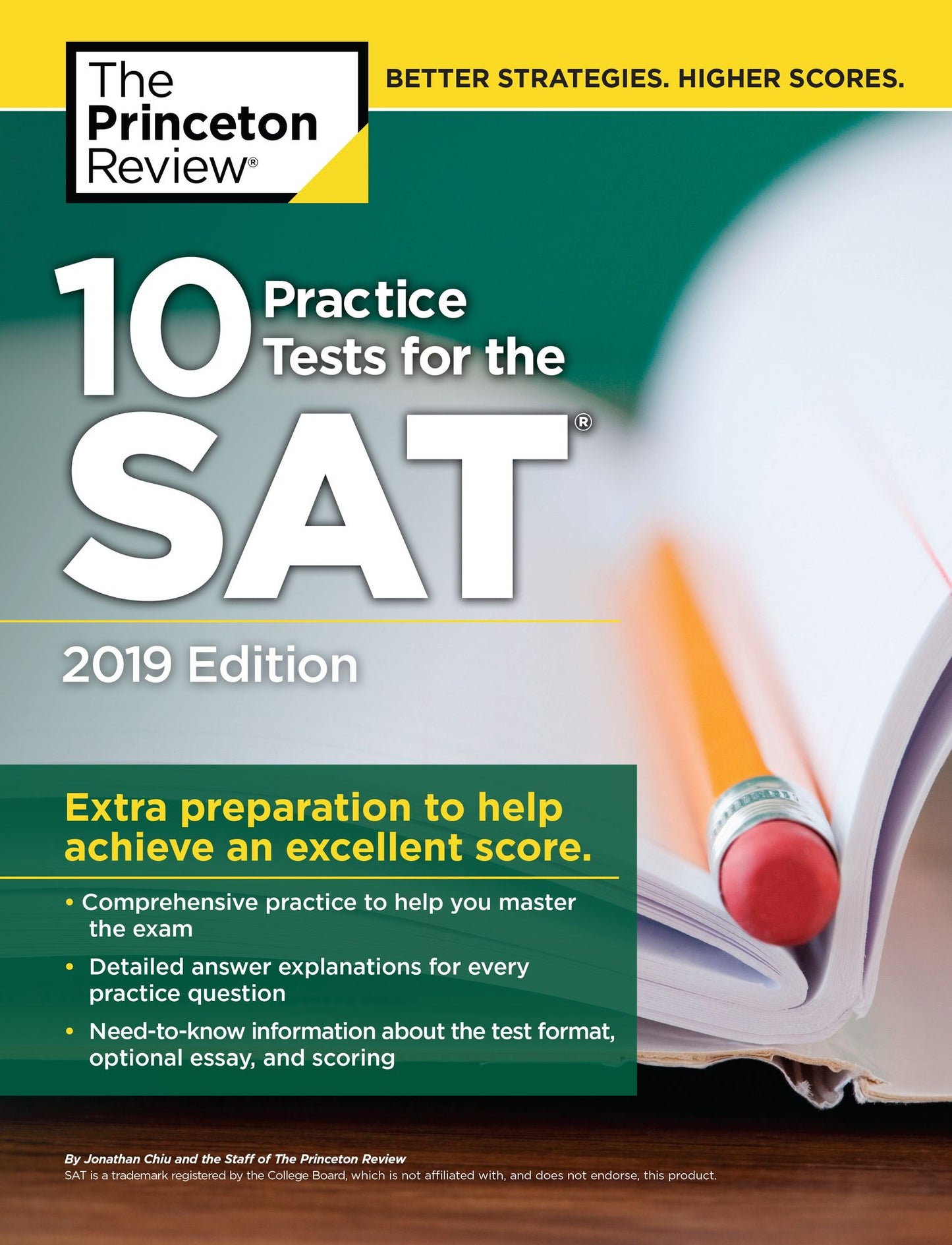 10 Practice Tests for the SAT, 2019 Edition: Extra Preparation to Help Achieve an Excellent Score