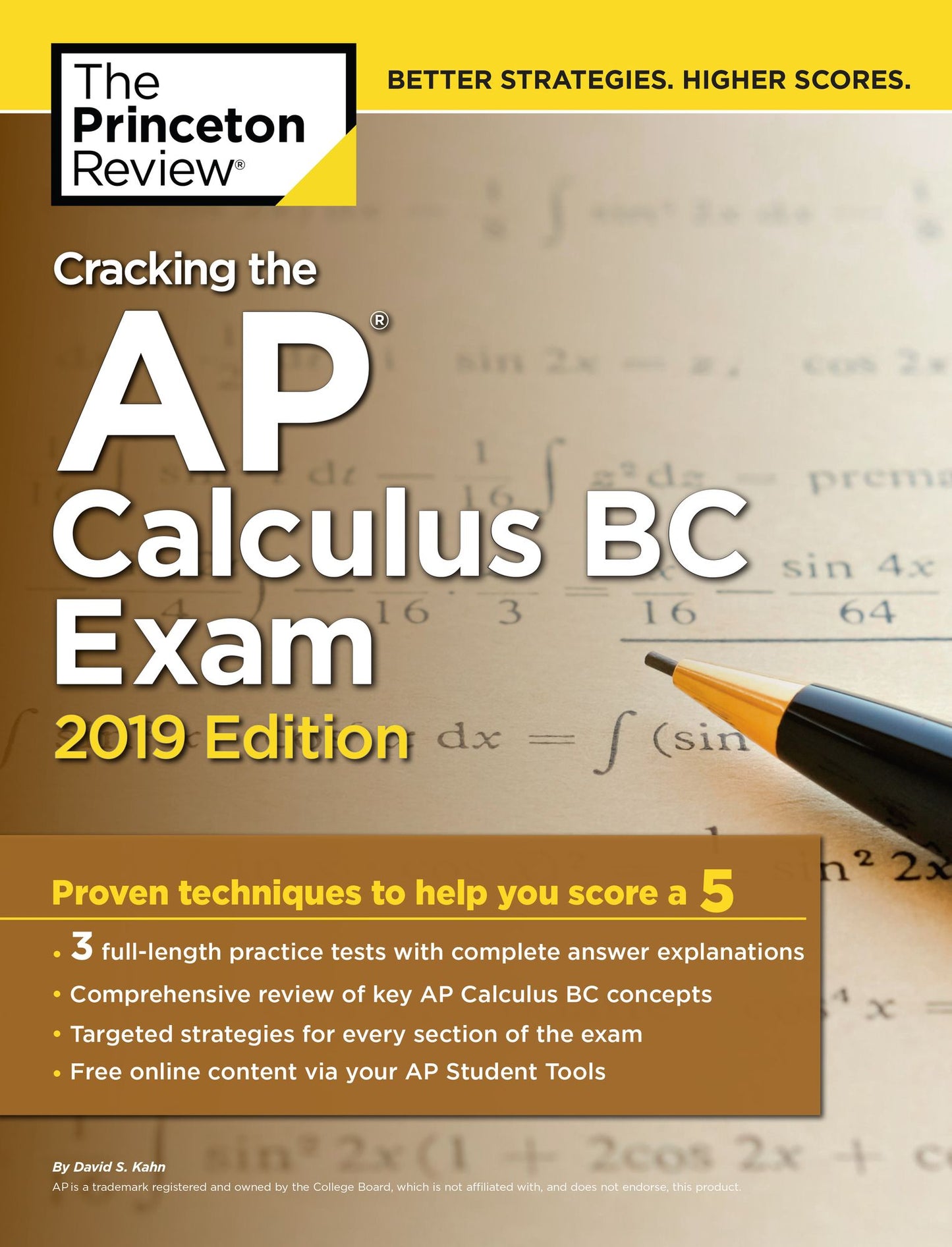 Cracking the AP Calculus BC Exam, 2019 Edition: Practice Tests & Proven Techniques to Help You Score a 5