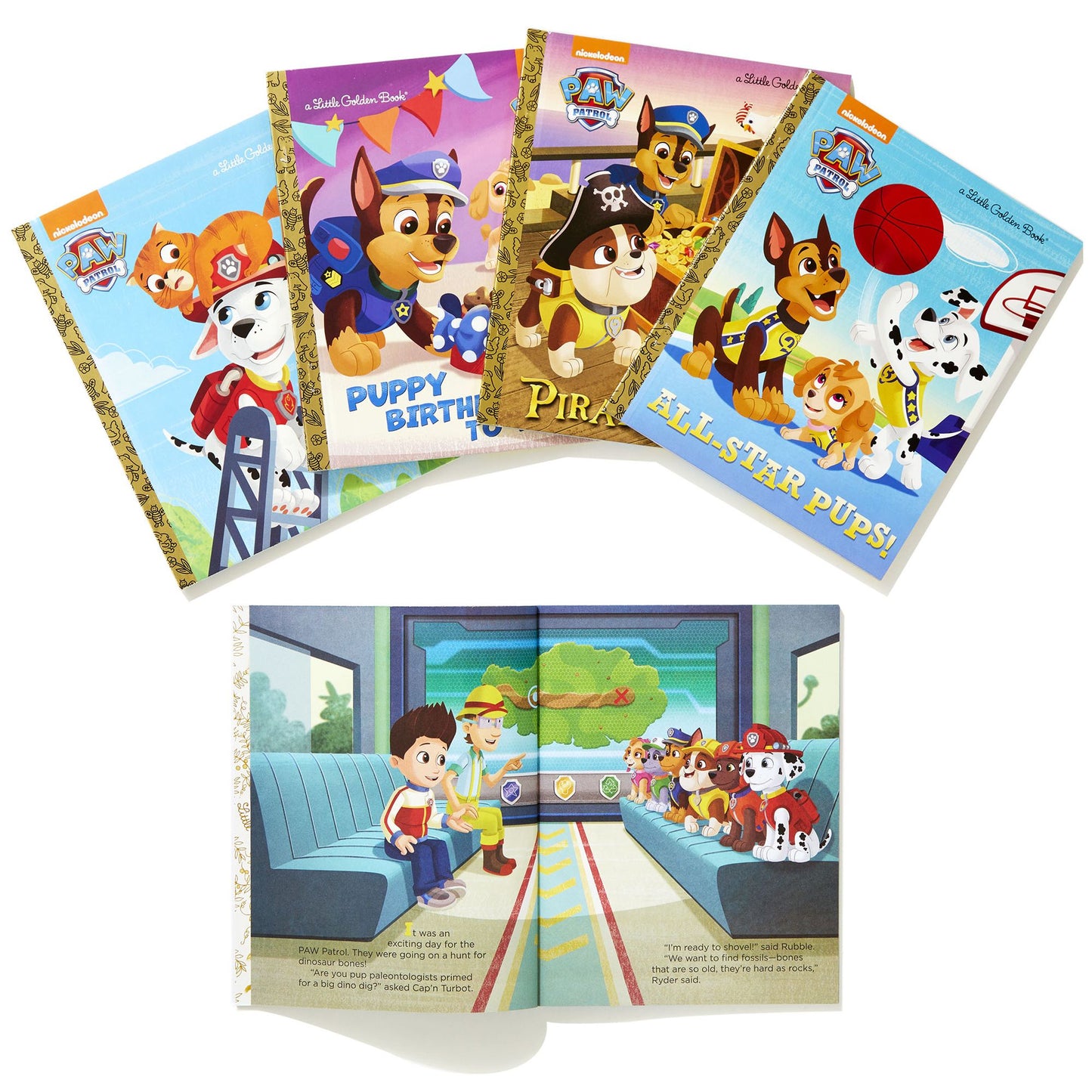 PAW Patrol Little Golden Book Library (PAW Patrol)
