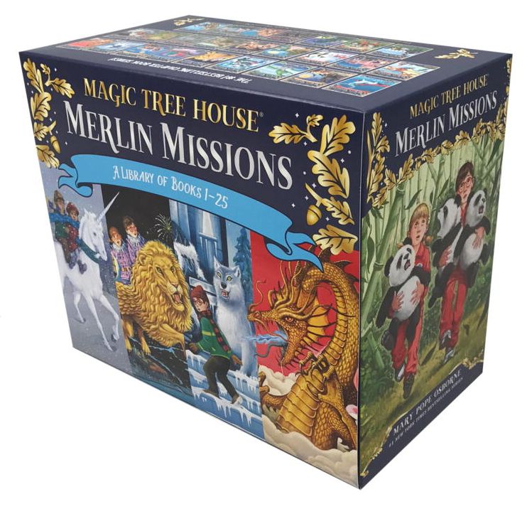 Magic Tree House Merlin Missions #1-25 Boxed Set