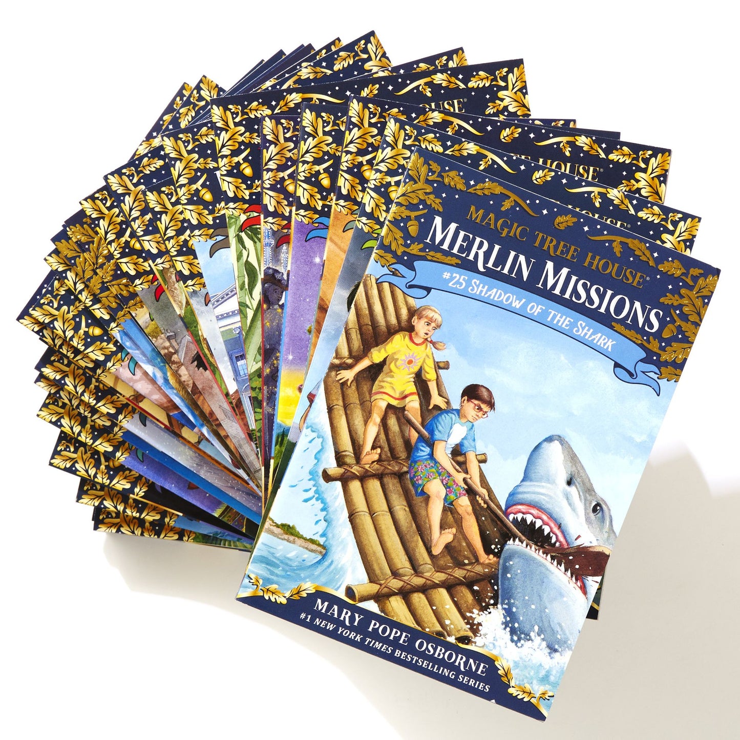 Magic Tree House Merlin Missions #1-25 Boxed Set