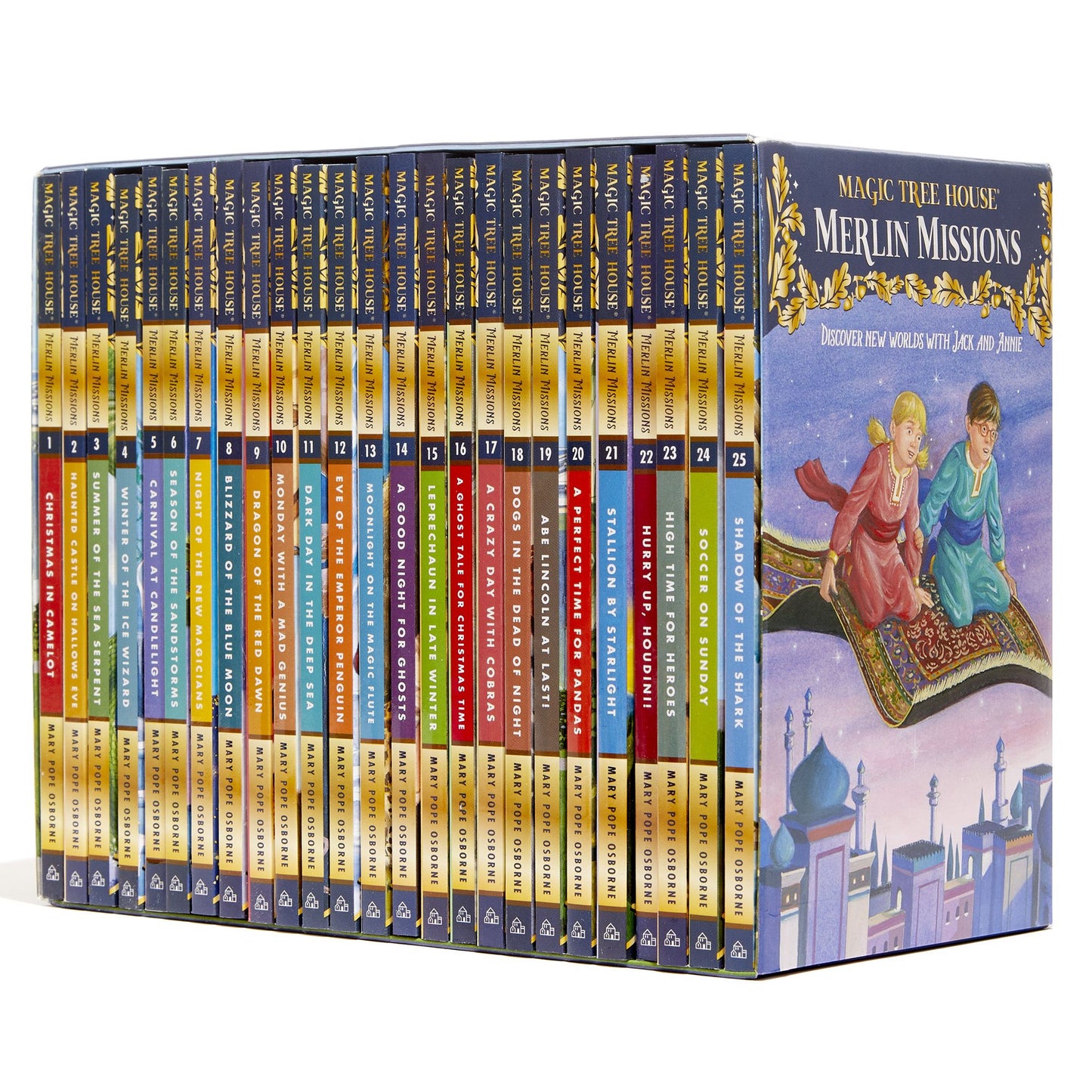 Magic Tree House Merlin Missions #1-25 Boxed Set
