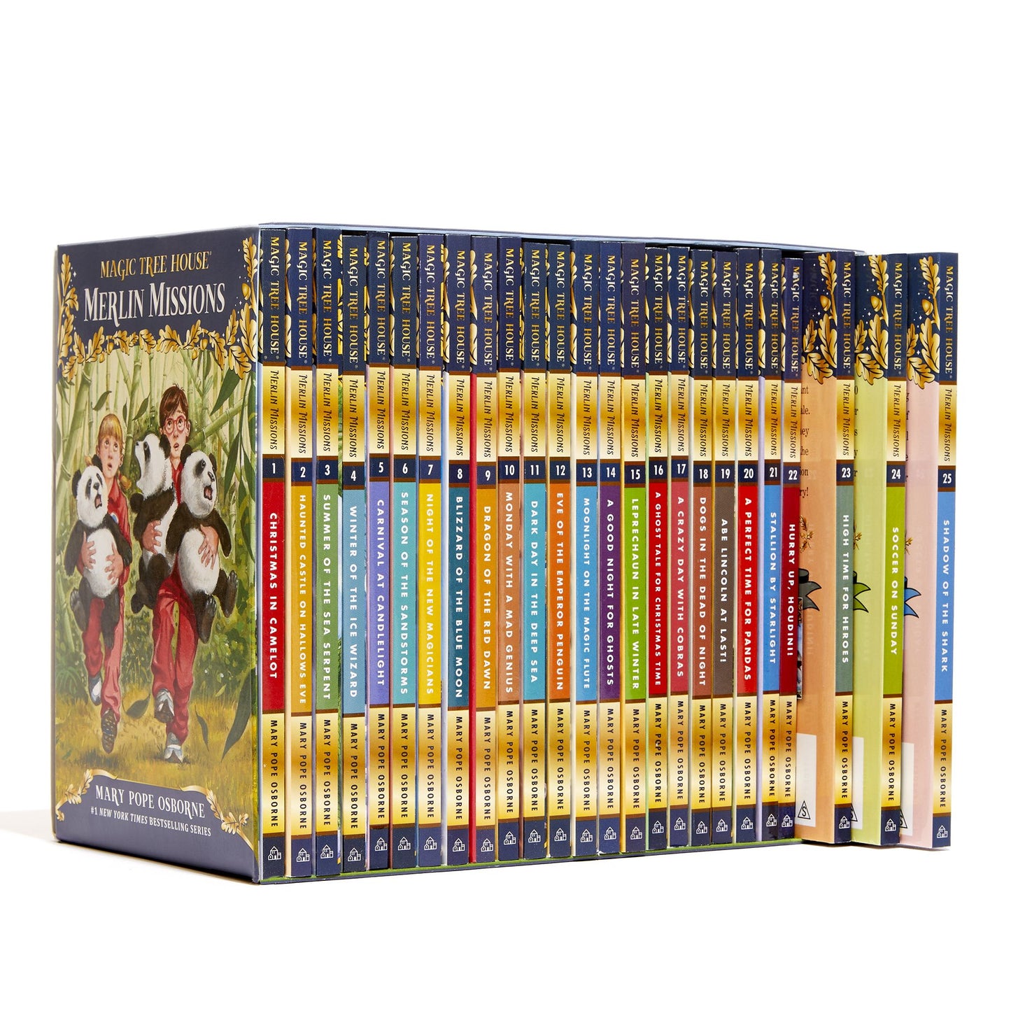 Magic Tree House Merlin Missions #1-25 Boxed Set