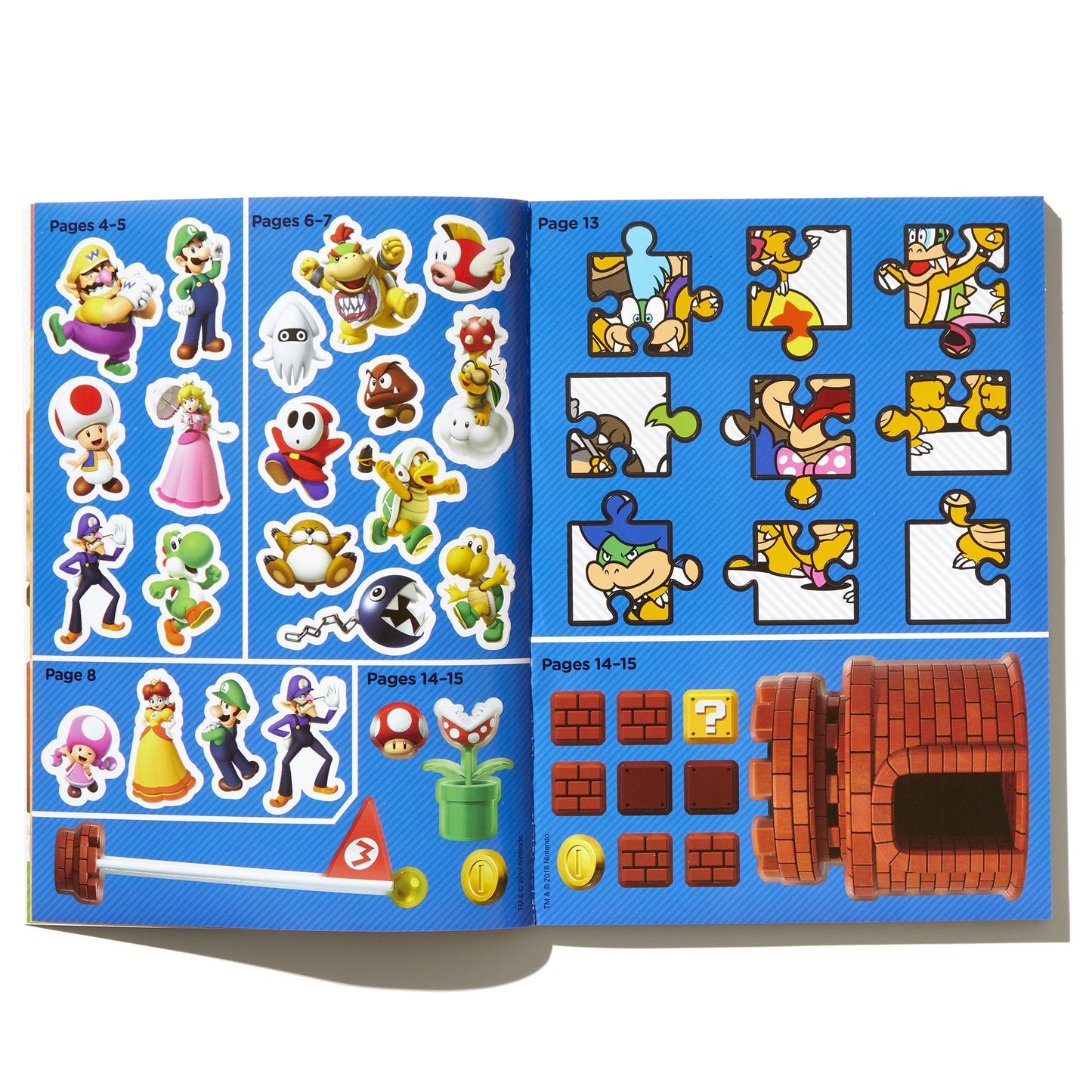 Super Mario Official Sticker Book (Nintendo)