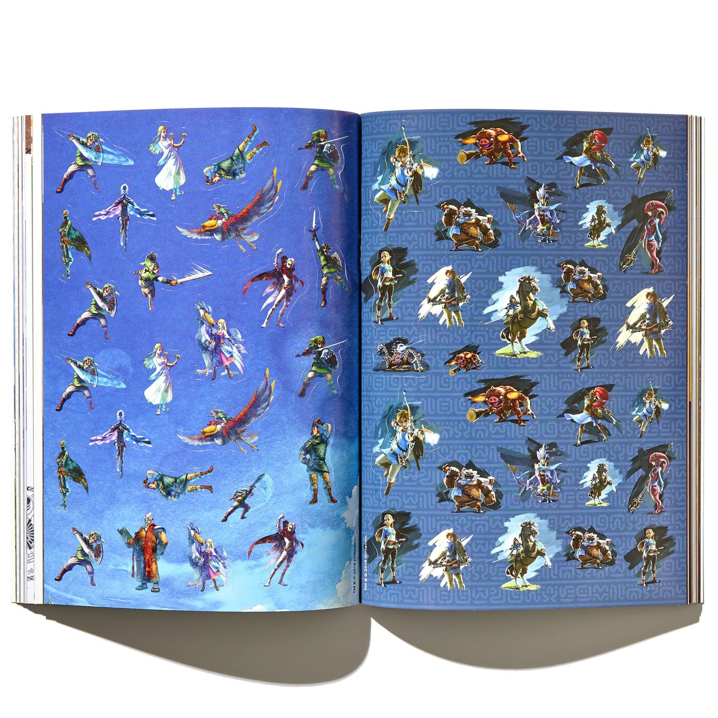 The Legend of Zelda Official Sticker Book (Nintendo)
