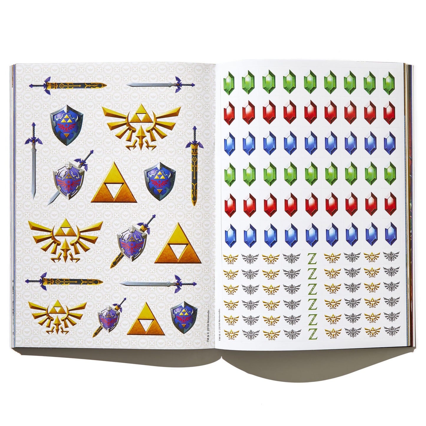 The Legend of Zelda Official Sticker Book (Nintendo)