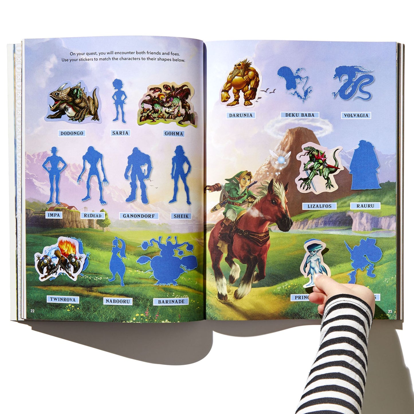 The Legend of Zelda Official Sticker Book (Nintendo)
