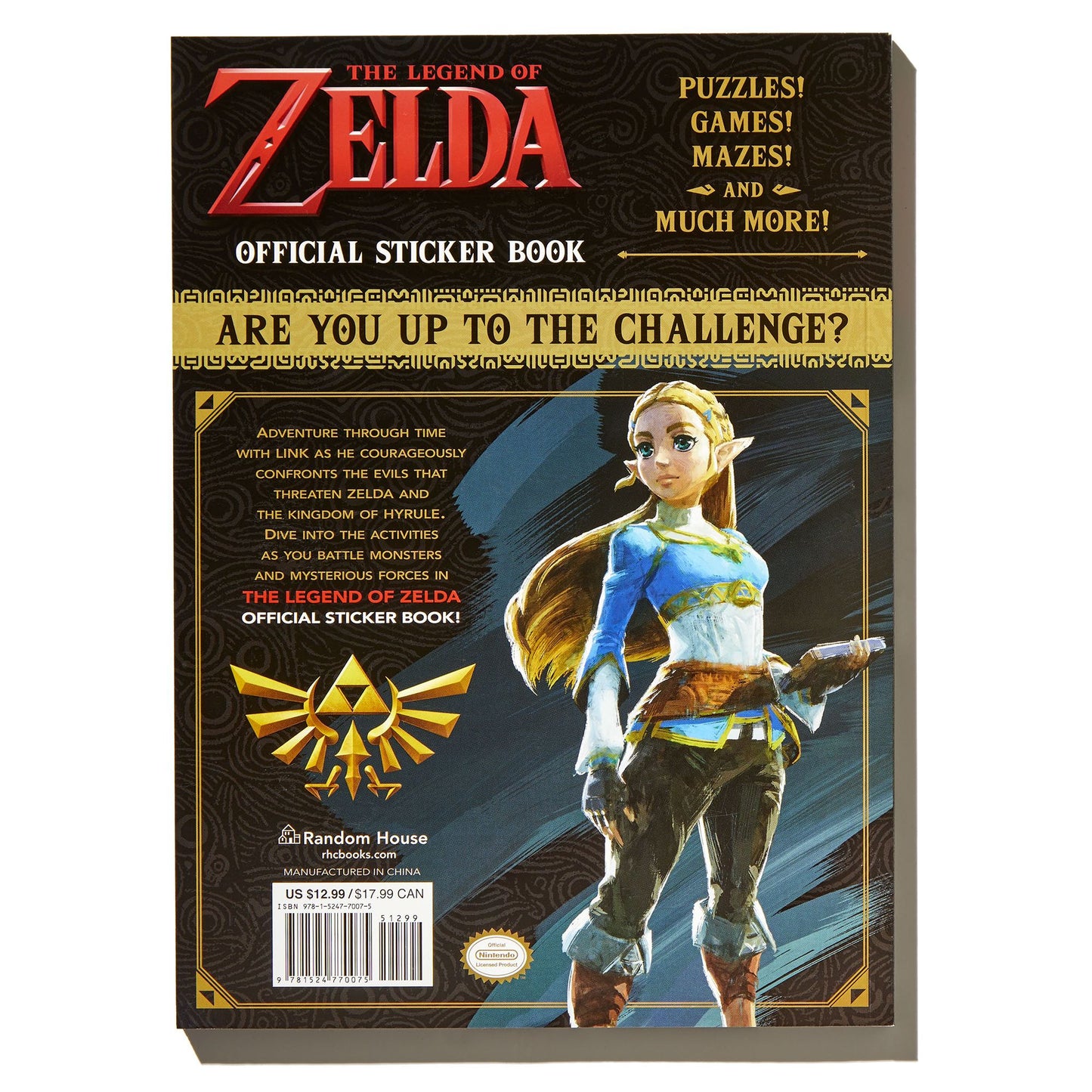 The Legend of Zelda Official Sticker Book (Nintendo)