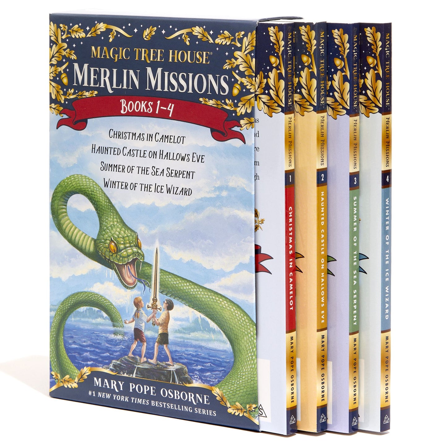 Magic Tree House Merlin Mission 1-4 Boxed Set