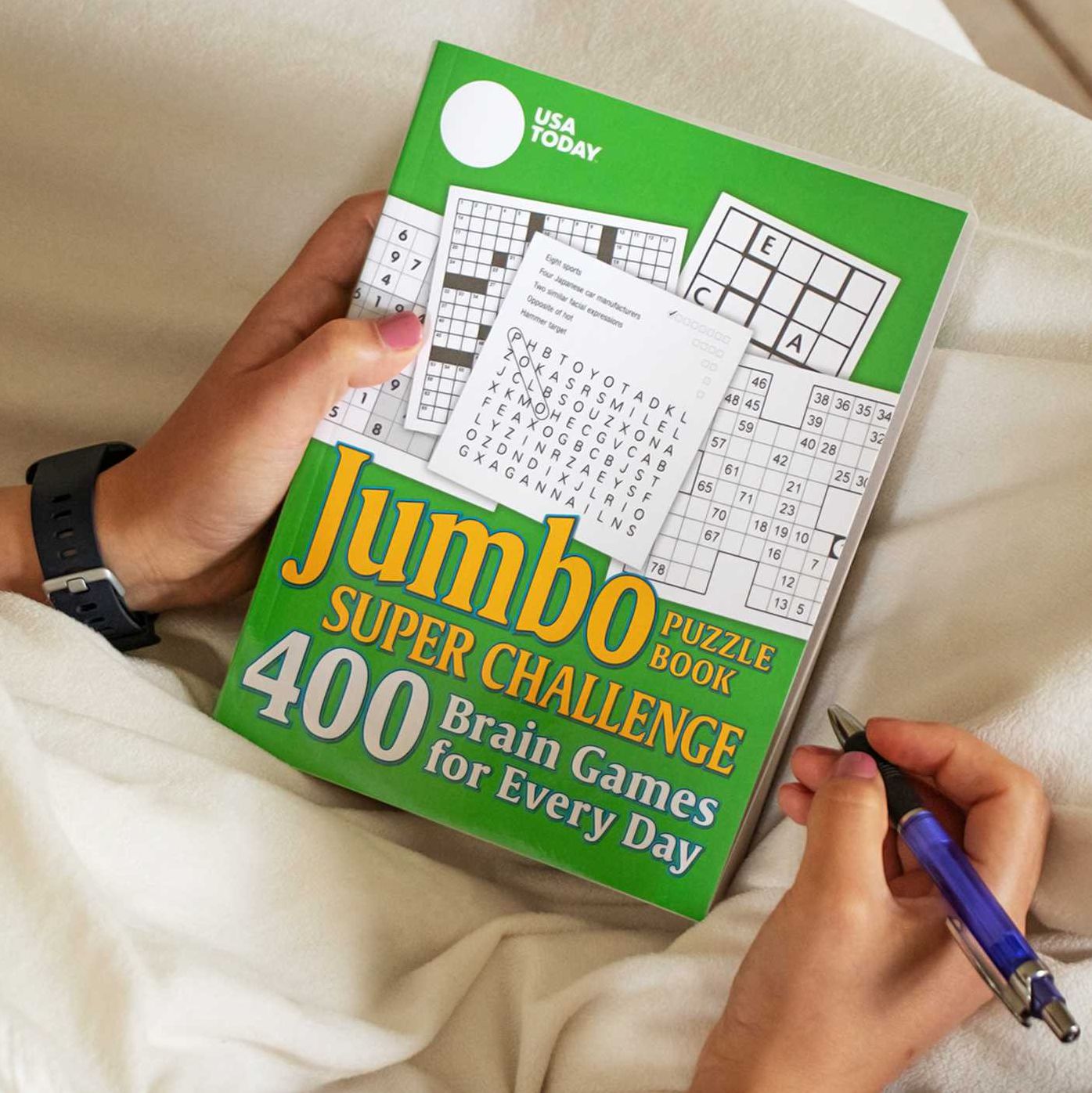 USA TODAY New Jumbo Puzzle Book: 400 Brain Games for Every Day