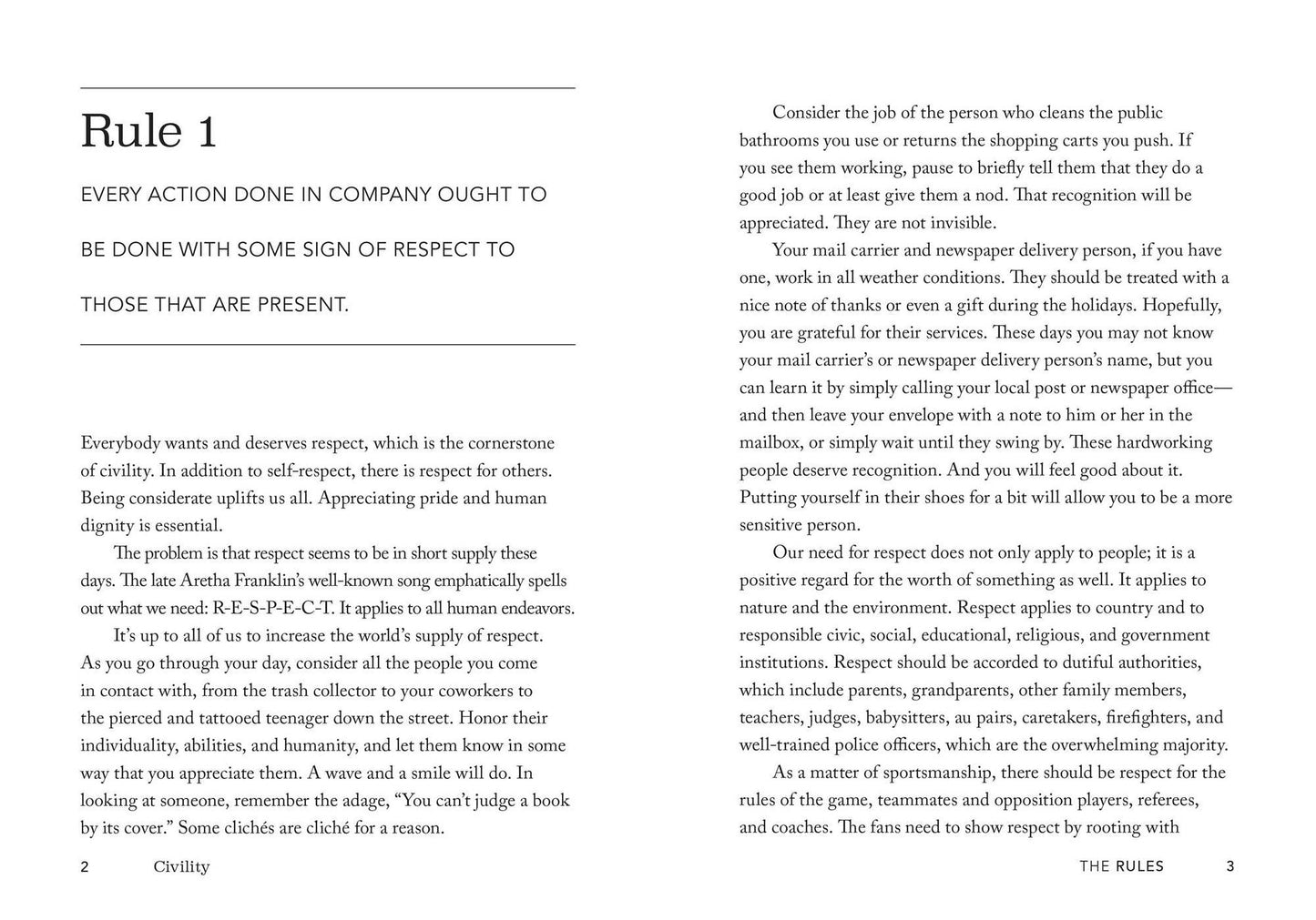 Civility: What Would George Washington Say?: 110 Rules for Today