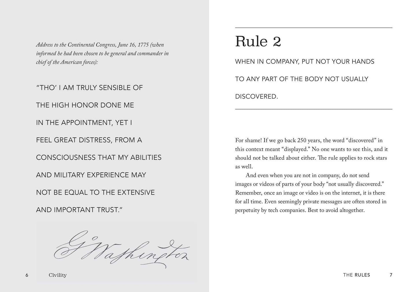 Civility: What Would George Washington Say?: 110 Rules for Today