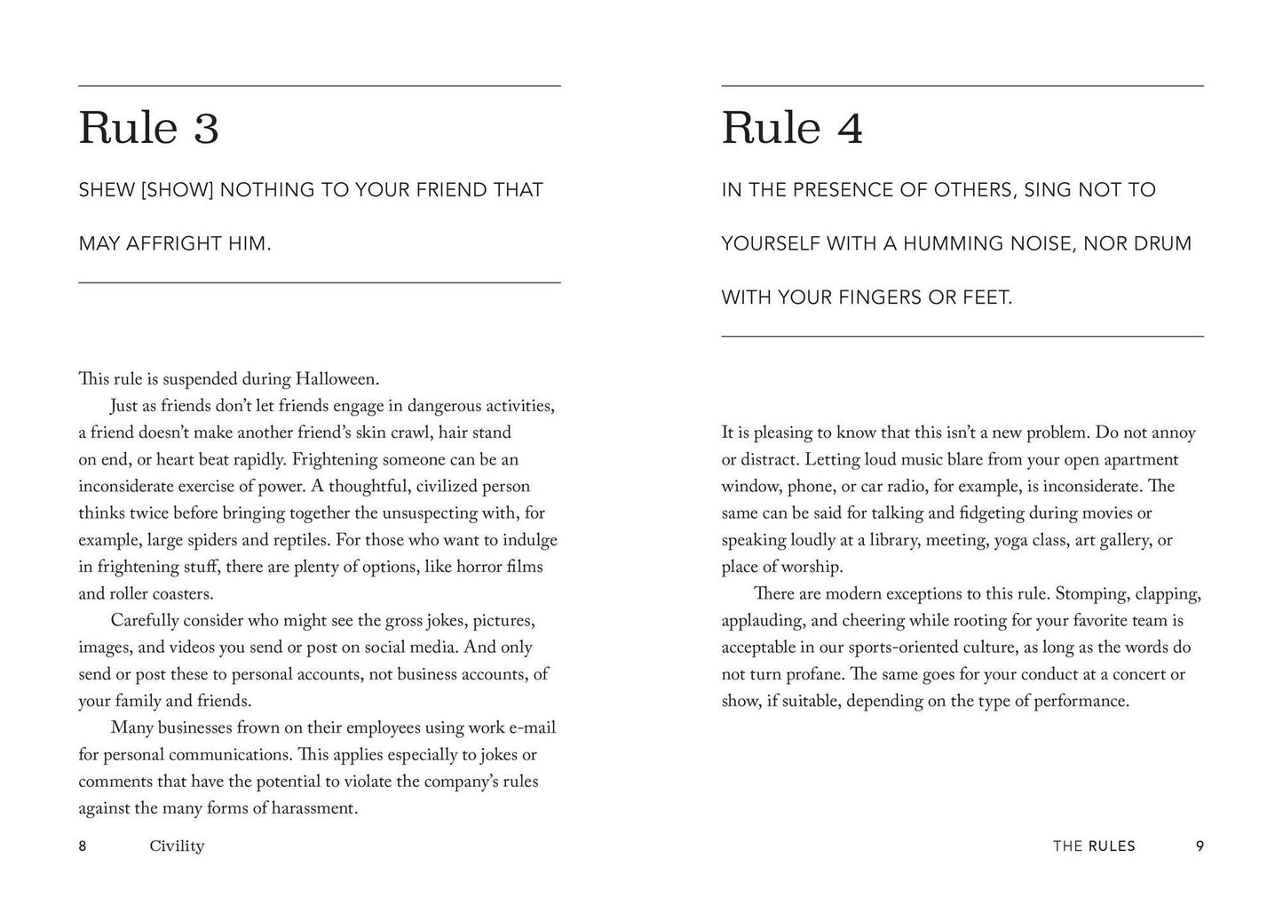 Civility: What Would George Washington Say?: 110 Rules for Today