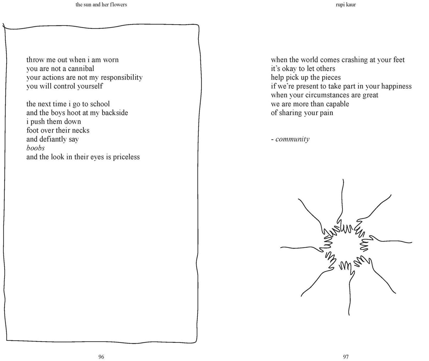 Rupi Kaur : Milk and Honey / the Sun and Her Flowers
