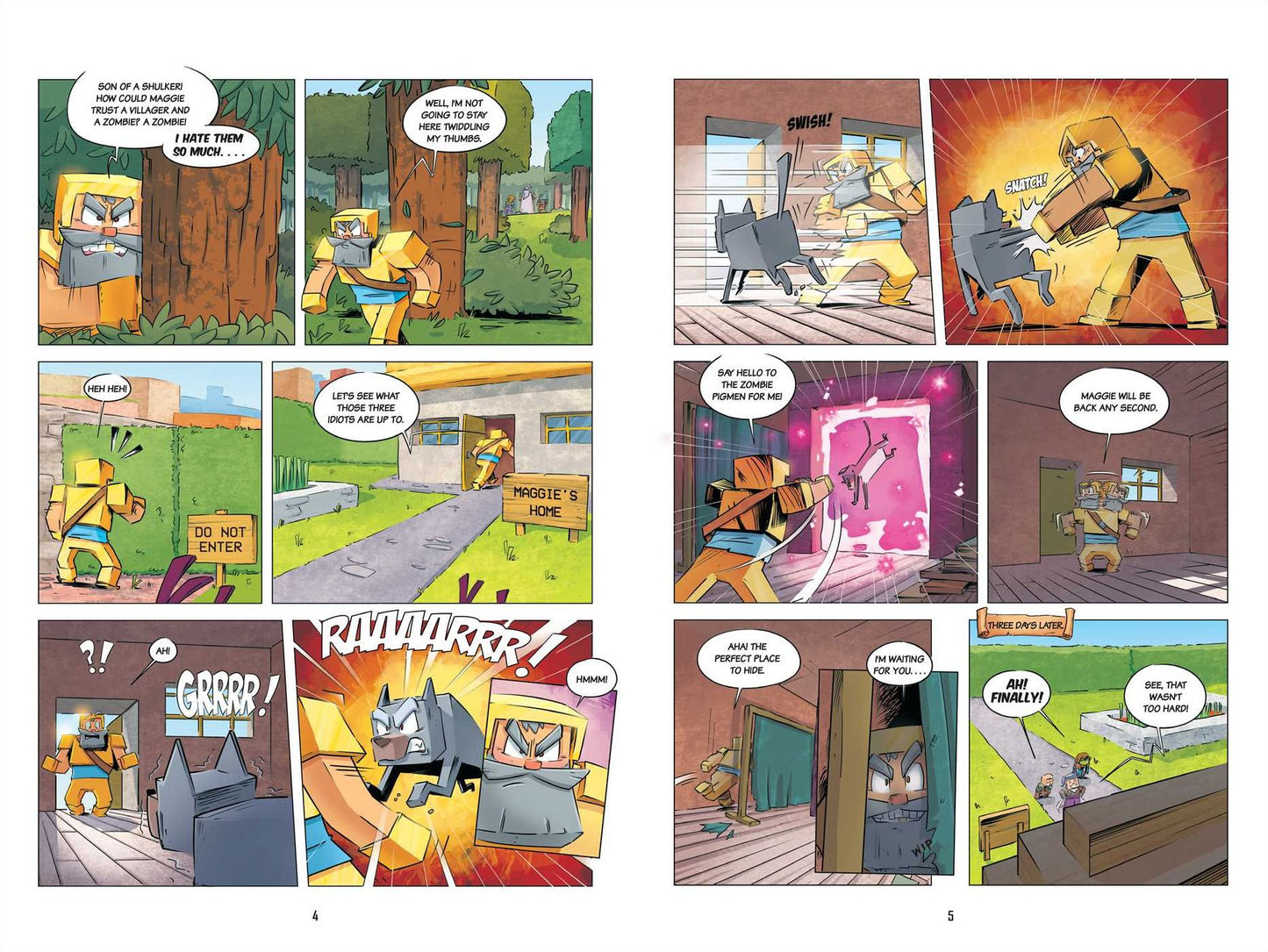 Diary of an 8-Bit Warrior Graphic Novel: An Ominous Threat