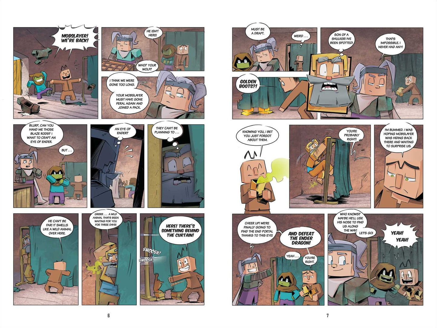 Diary of an 8-Bit Warrior Graphic Novel: An Ominous Threat