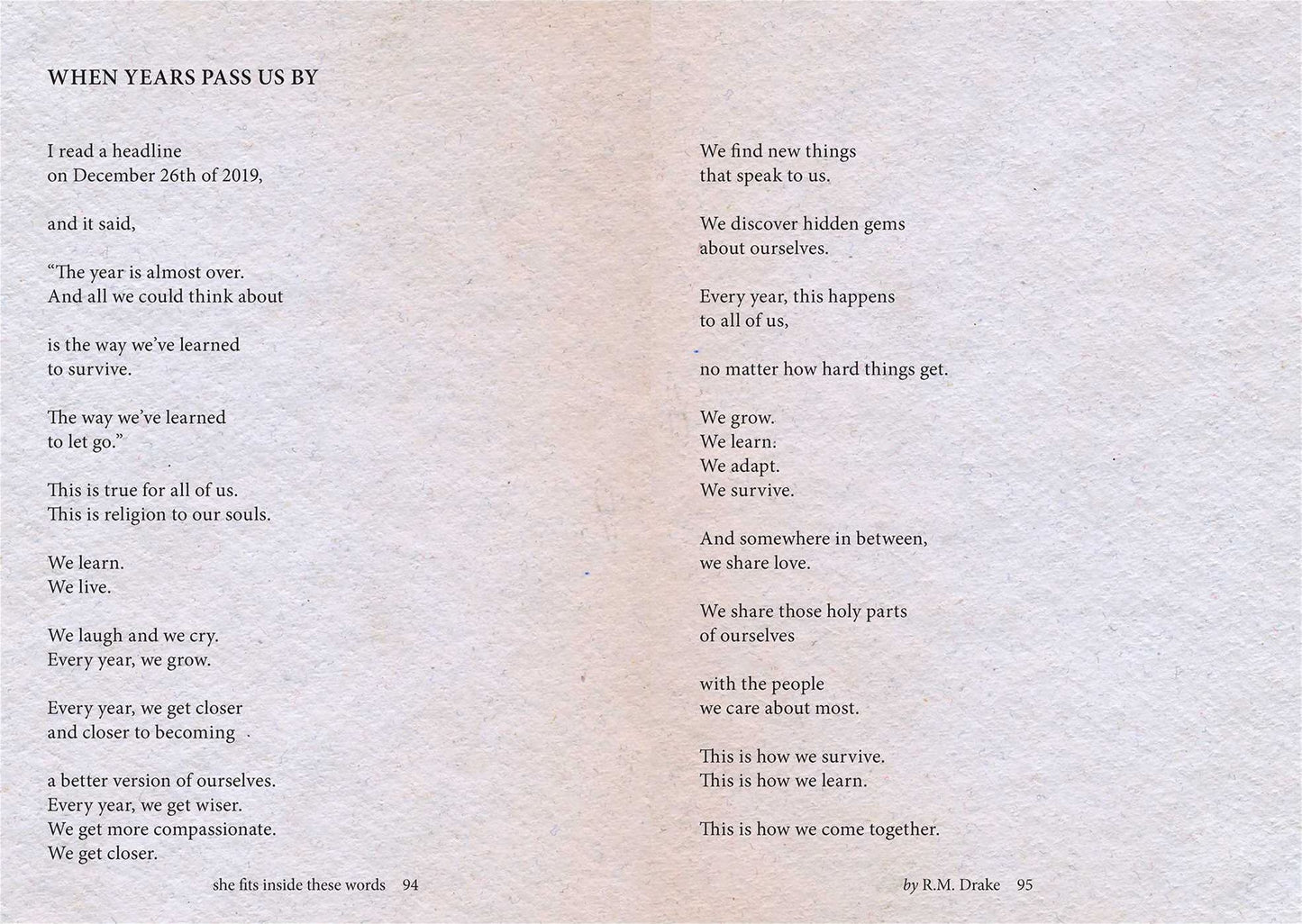She Fits Inside These Words