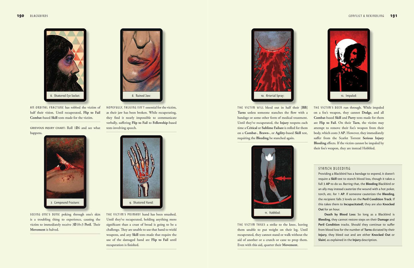 Blackbirds: The Extinguishing - Core Rulebook