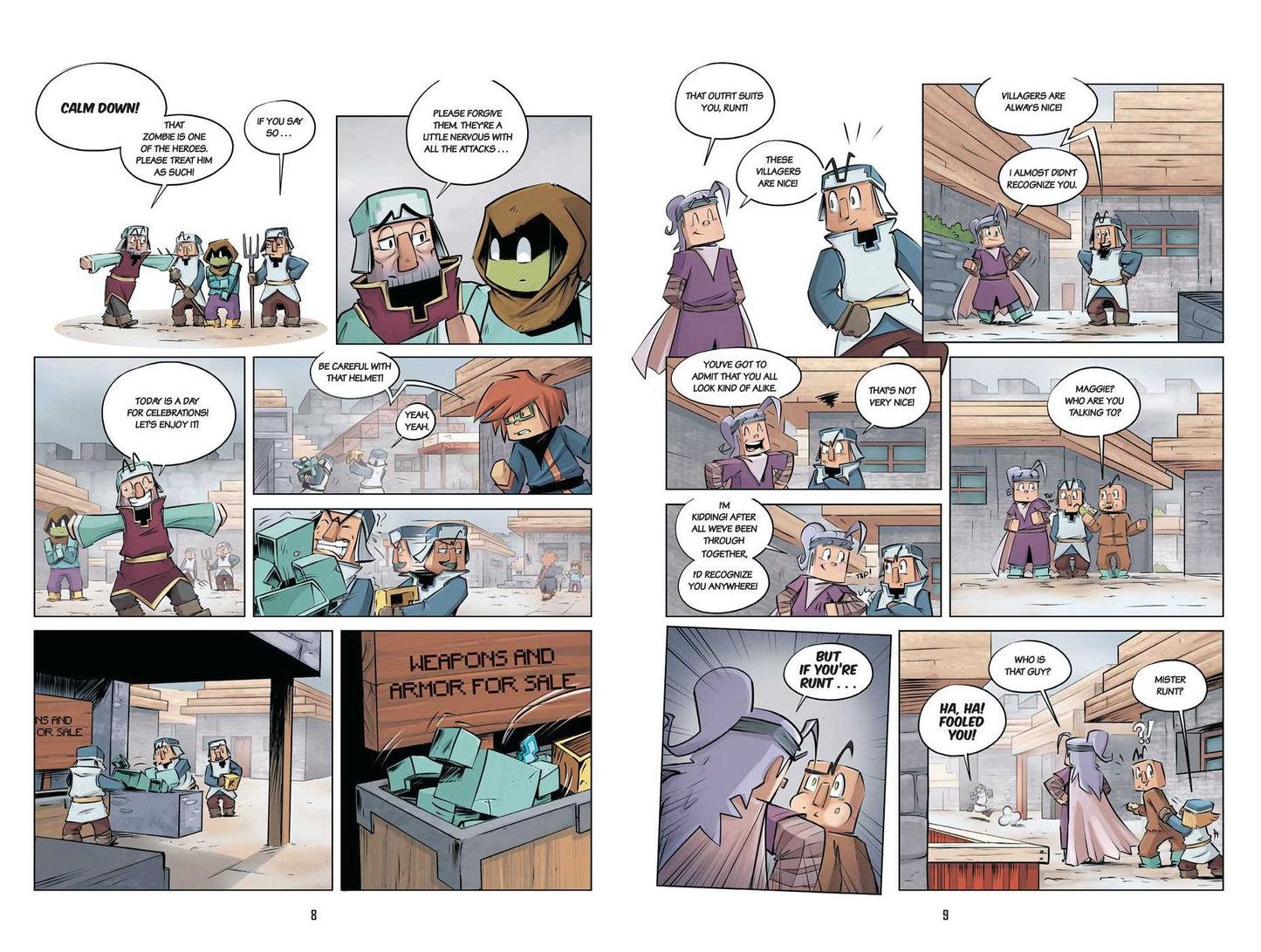 Diary of an 8-Bit Warrior Graphic Novel: Another World Volume 3