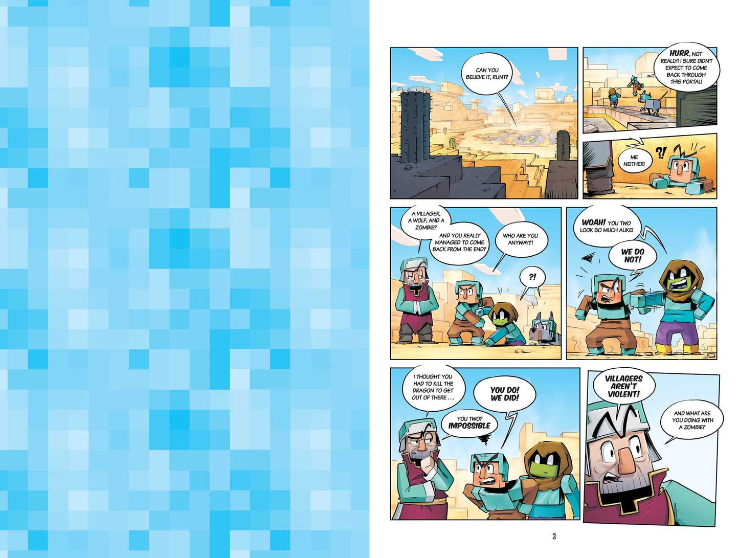 Diary of an 8-Bit Warrior Graphic Novel: Another World Volume 3